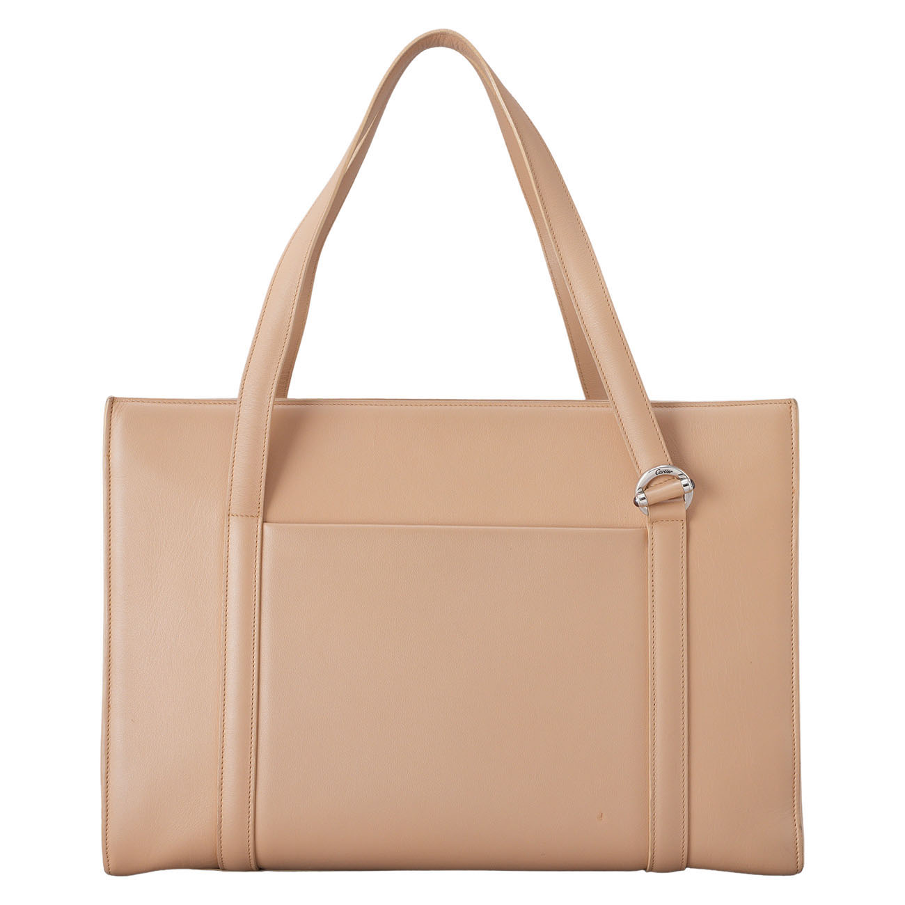 CARTIER(USED)까르띠에 레더 토트백