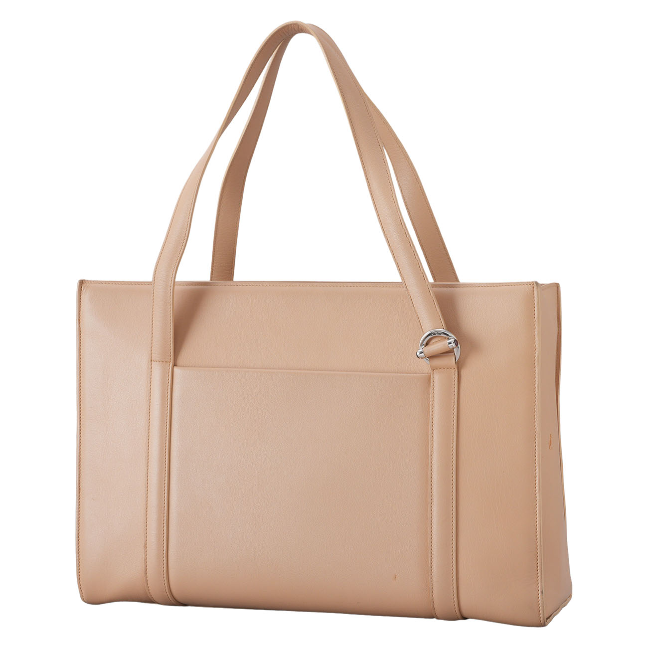 CARTIER(USED)까르띠에 레더 토트백