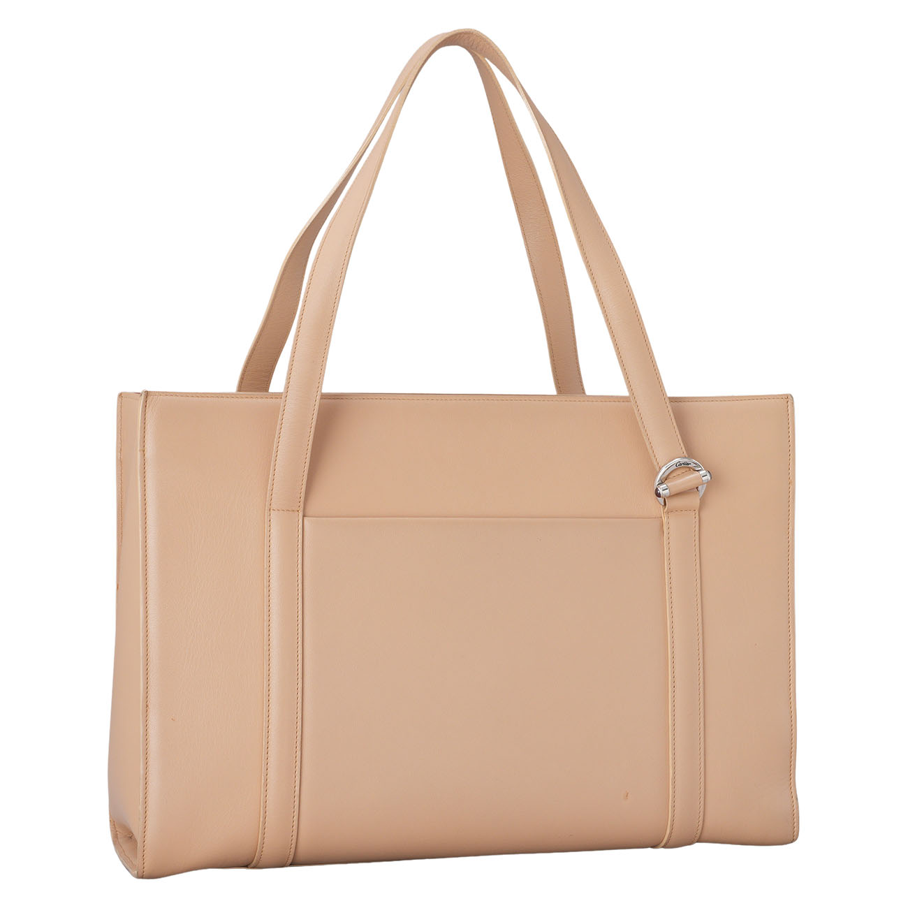 CARTIER(USED)까르띠에 레더 토트백