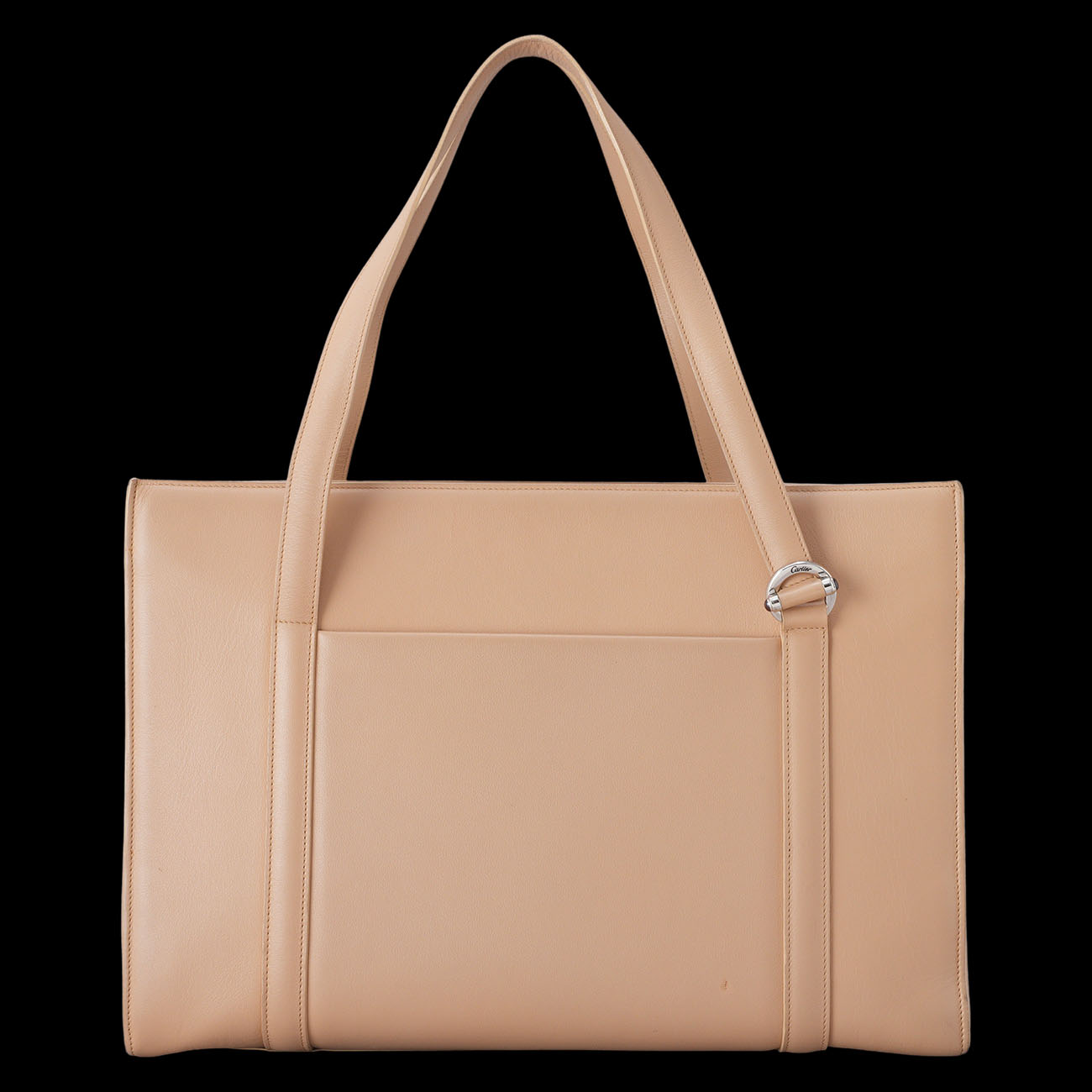 CARTIER(USED)까르띠에 레더 토트백