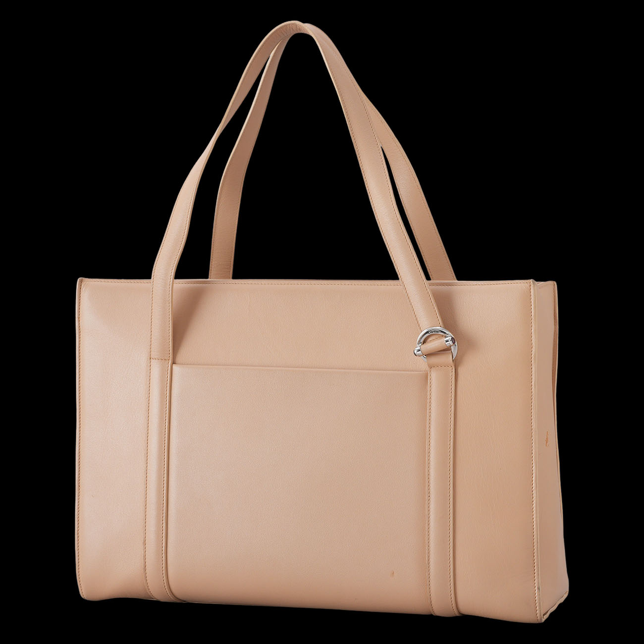 CARTIER(USED)까르띠에 레더 토트백