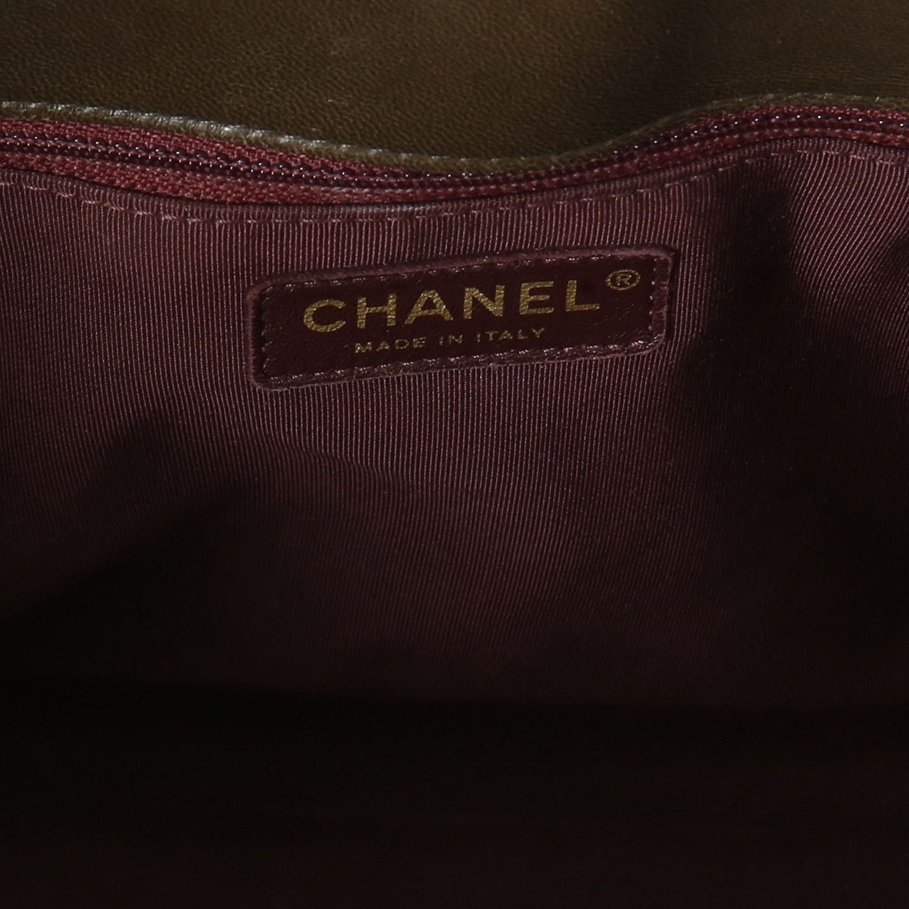 CHANEL(USED)샤넬 시즌 CC로고 체인 토트백