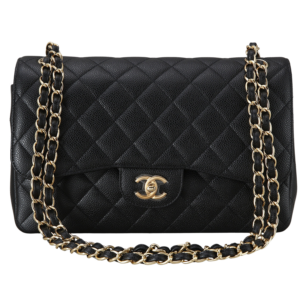 CHANEL(USED)샤넬 캐비어 클래식 라지 플랩백