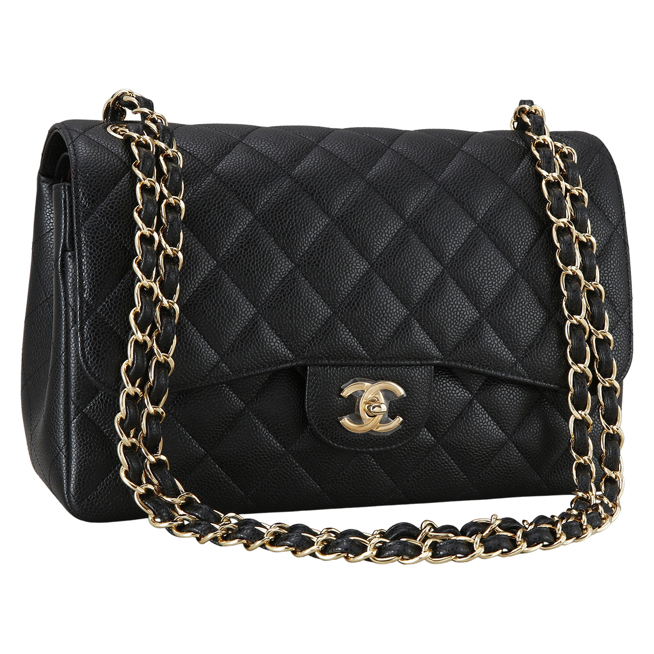 CHANEL(USED)샤넬 캐비어 클래식 라지 플랩백