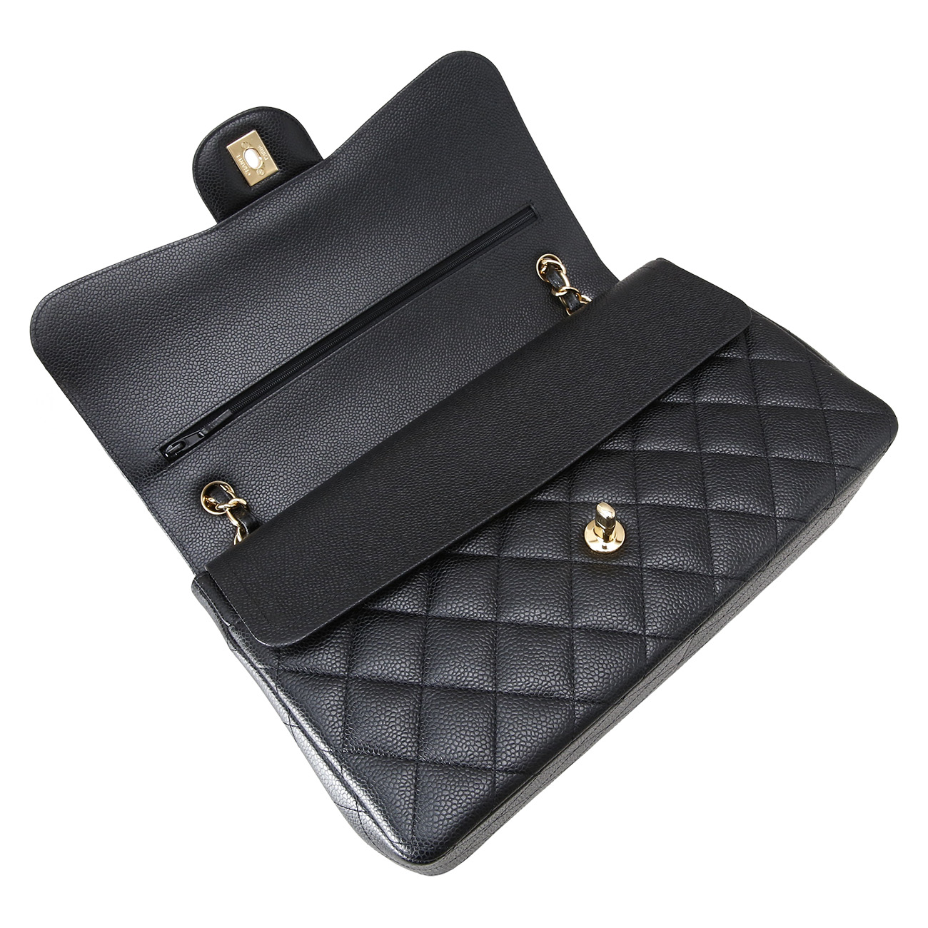 CHANEL(USED)샤넬 캐비어 클래식 라지 플랩백