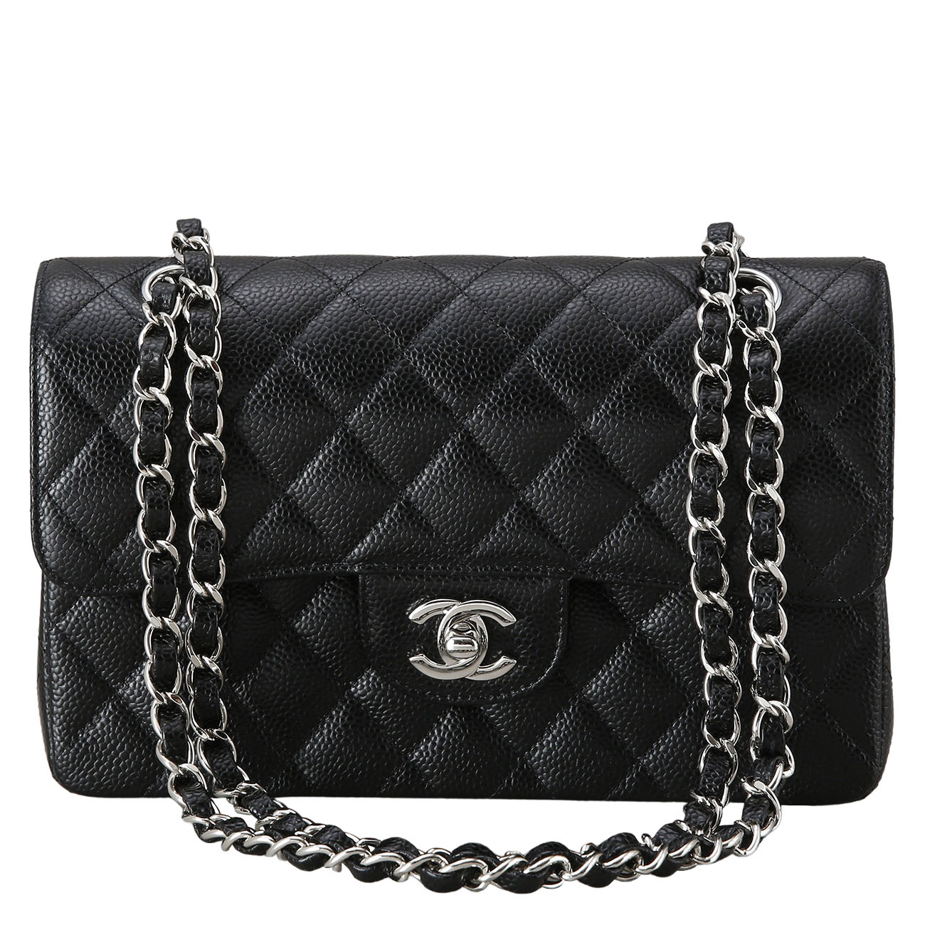 CHANEL(USED)샤넬 캐비어 클래식 스몰 플랩백