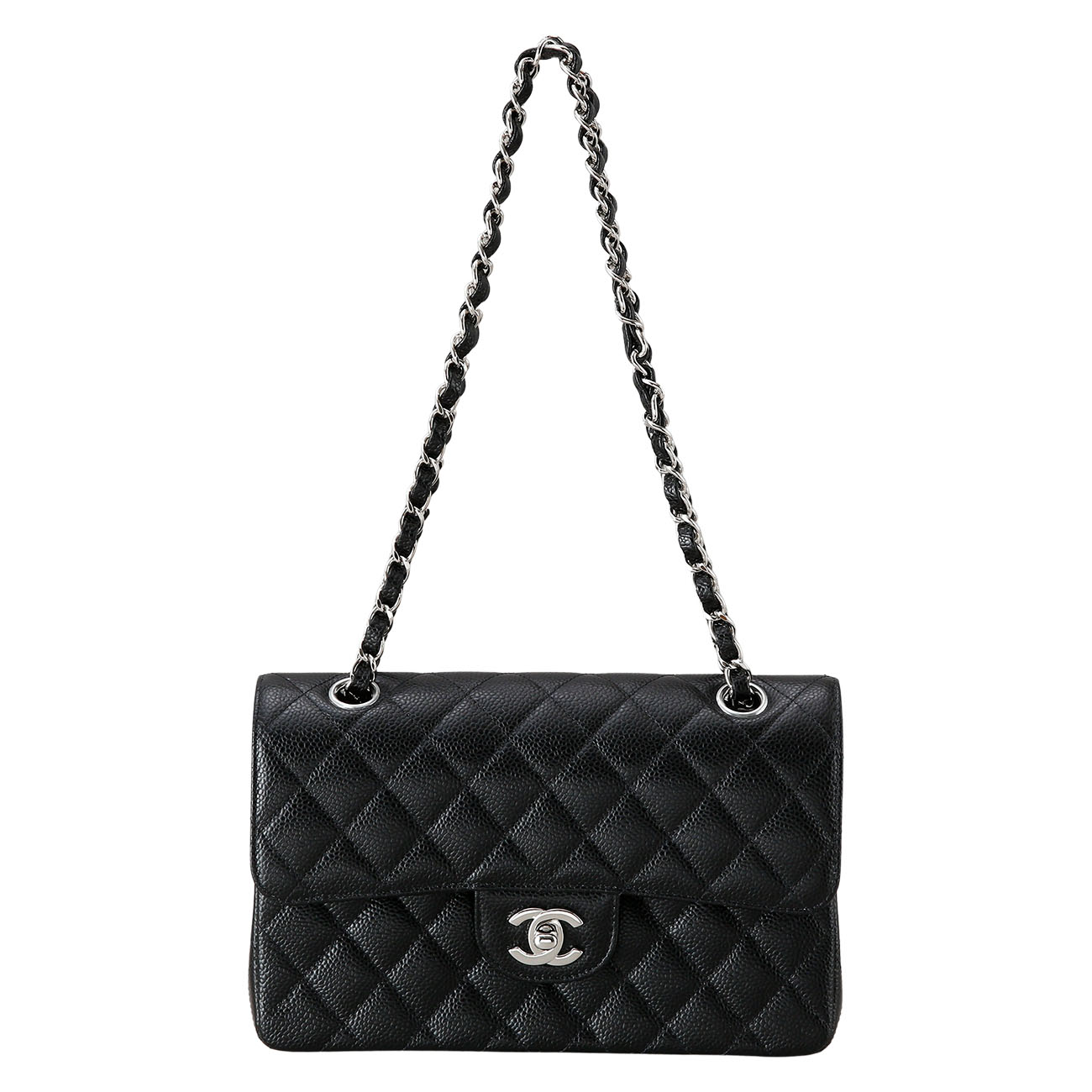 CHANEL(USED)샤넬 캐비어 클래식 스몰 플랩백