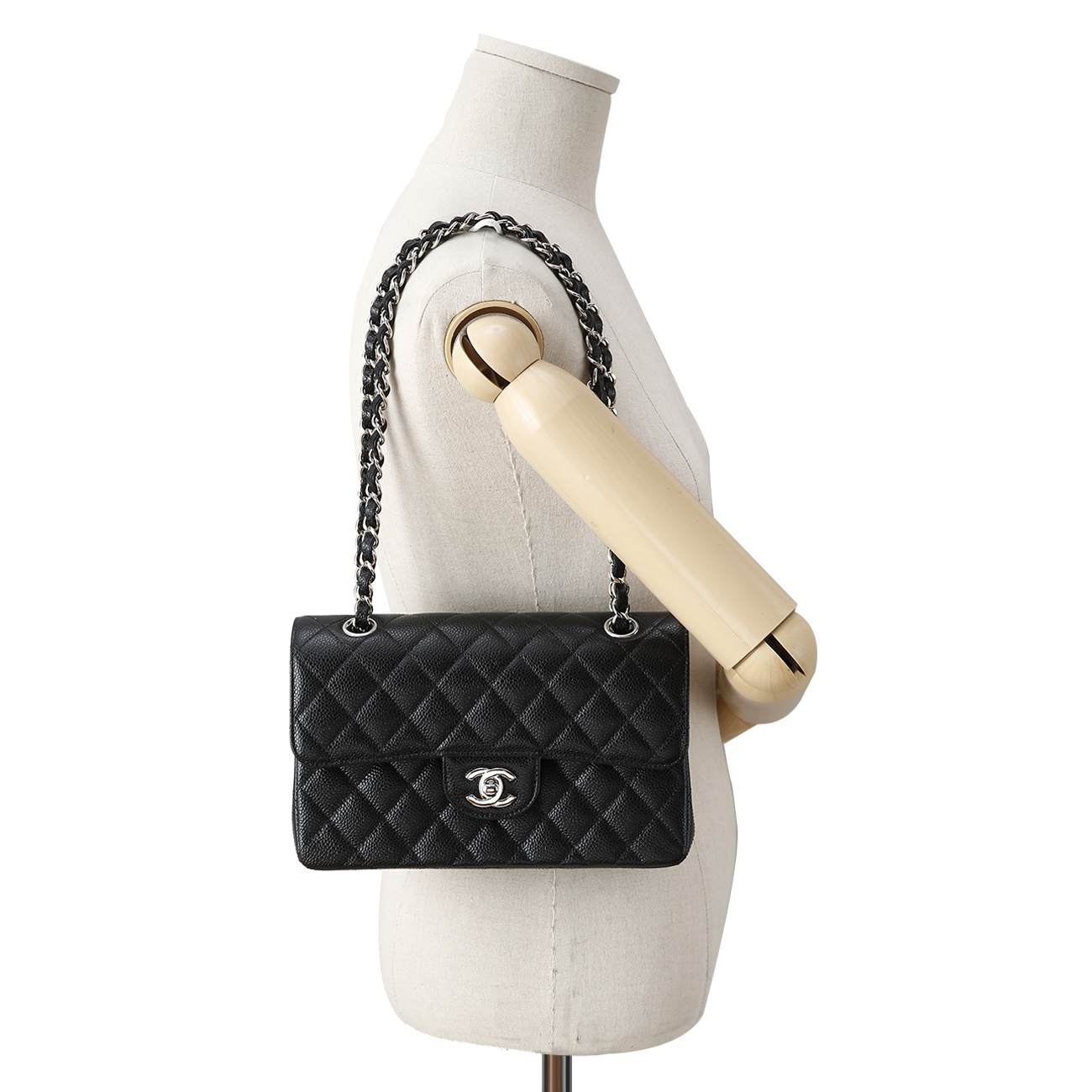 CHANEL(USED)샤넬 캐비어 클래식 스몰 플랩백