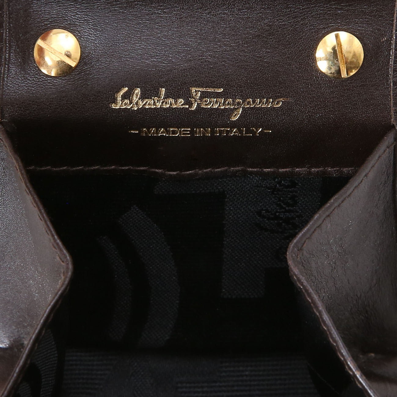 FERRAGAMO(USED)페레가모 간치니 락 미니 켈리백