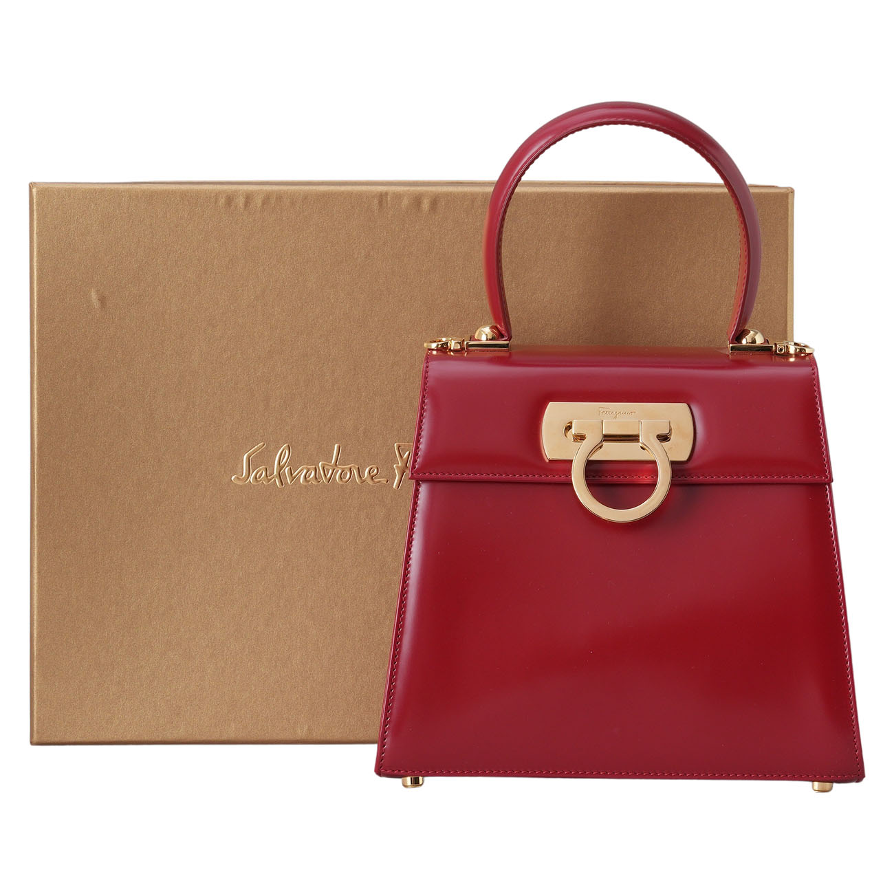 SALVATORE FERRAGAMO(USED)페레가모 켈리백 스몰