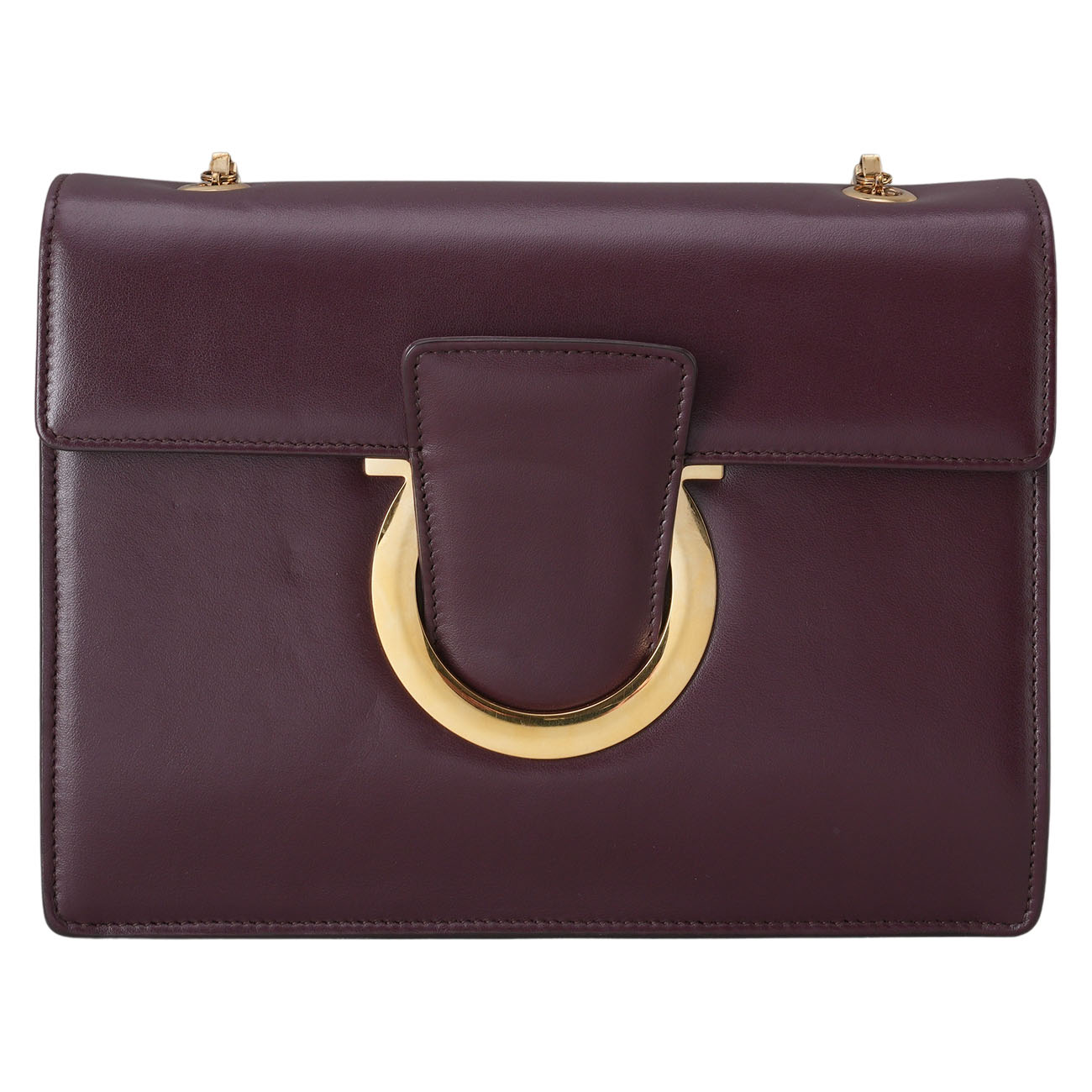 SALVATORE FERRAGAMO(USED)페레가모 탈리아 체인 숄더백