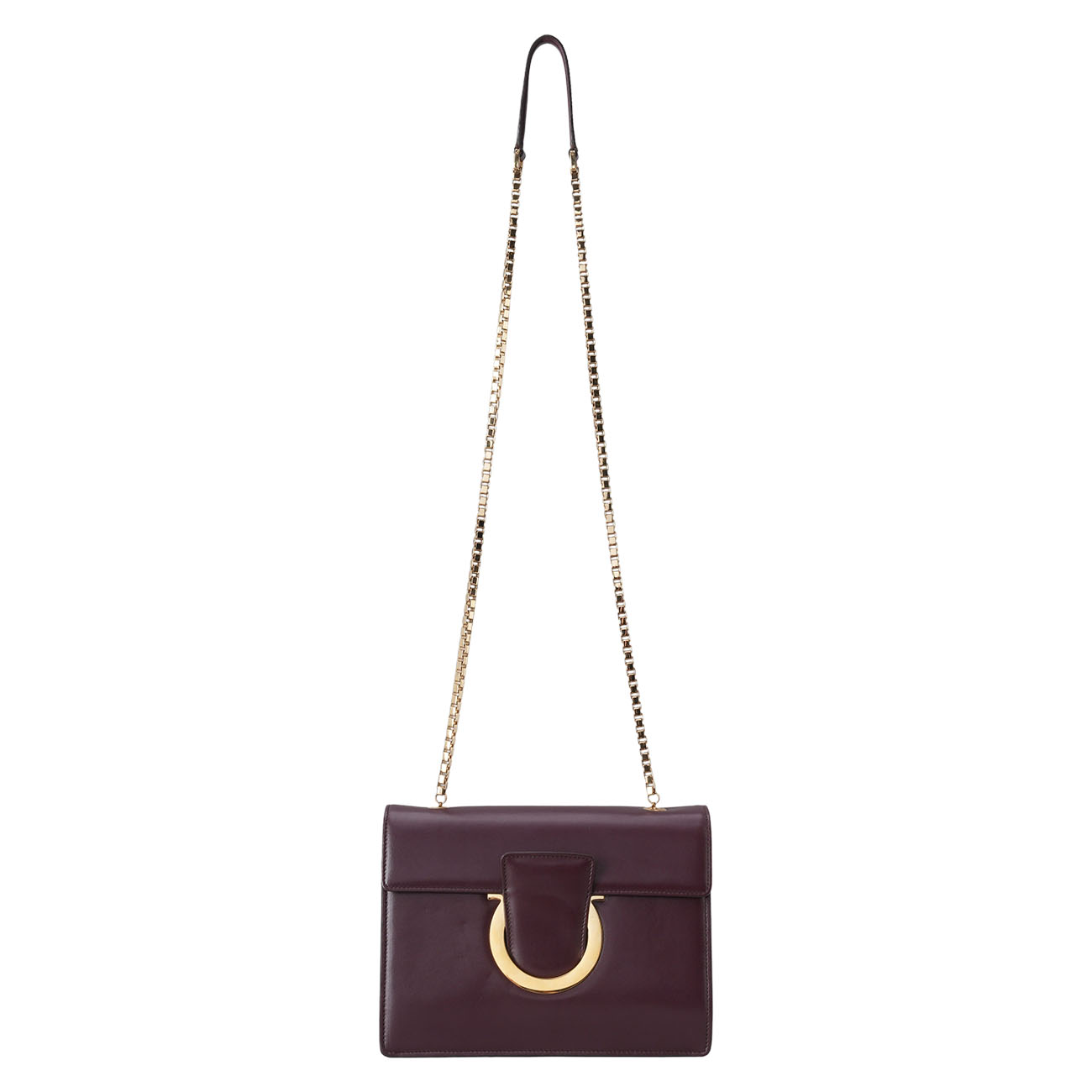 SALVATORE FERRAGAMO(USED)페레가모 탈리아 체인 숄더백
