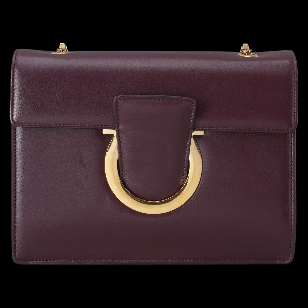 SALVATORE FERRAGAMO(USED)페레가모 탈리아 체인 숄더백