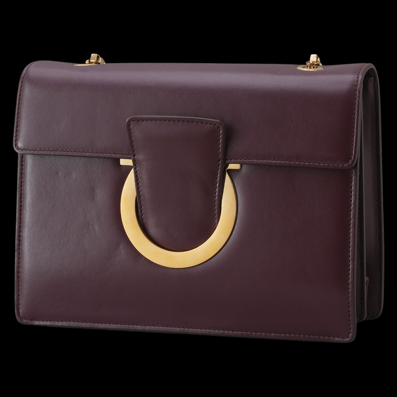 SALVATORE FERRAGAMO(USED)페레가모 탈리아 체인 숄더백