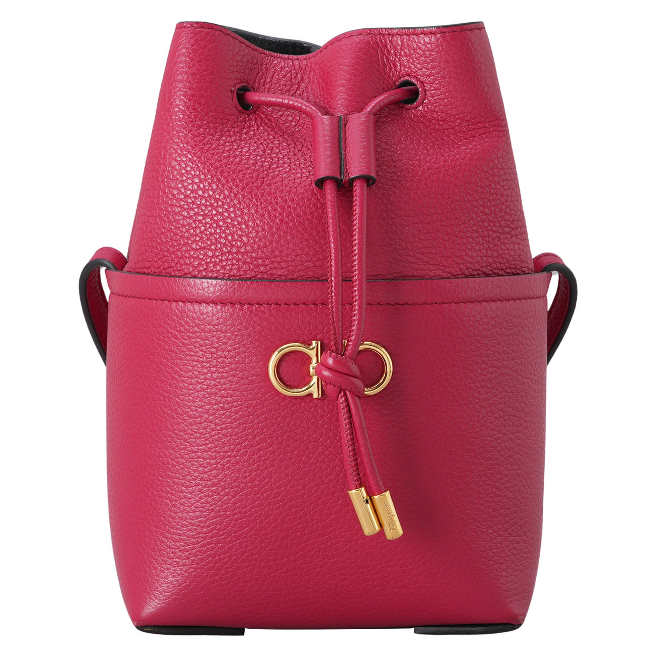 FERRAGAMO(USED)페레가모 간치니 미니 버킷백
