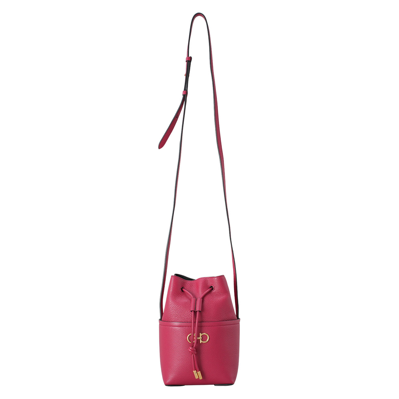 FERRAGAMO(USED)페레가모 간치니 미니 버킷백