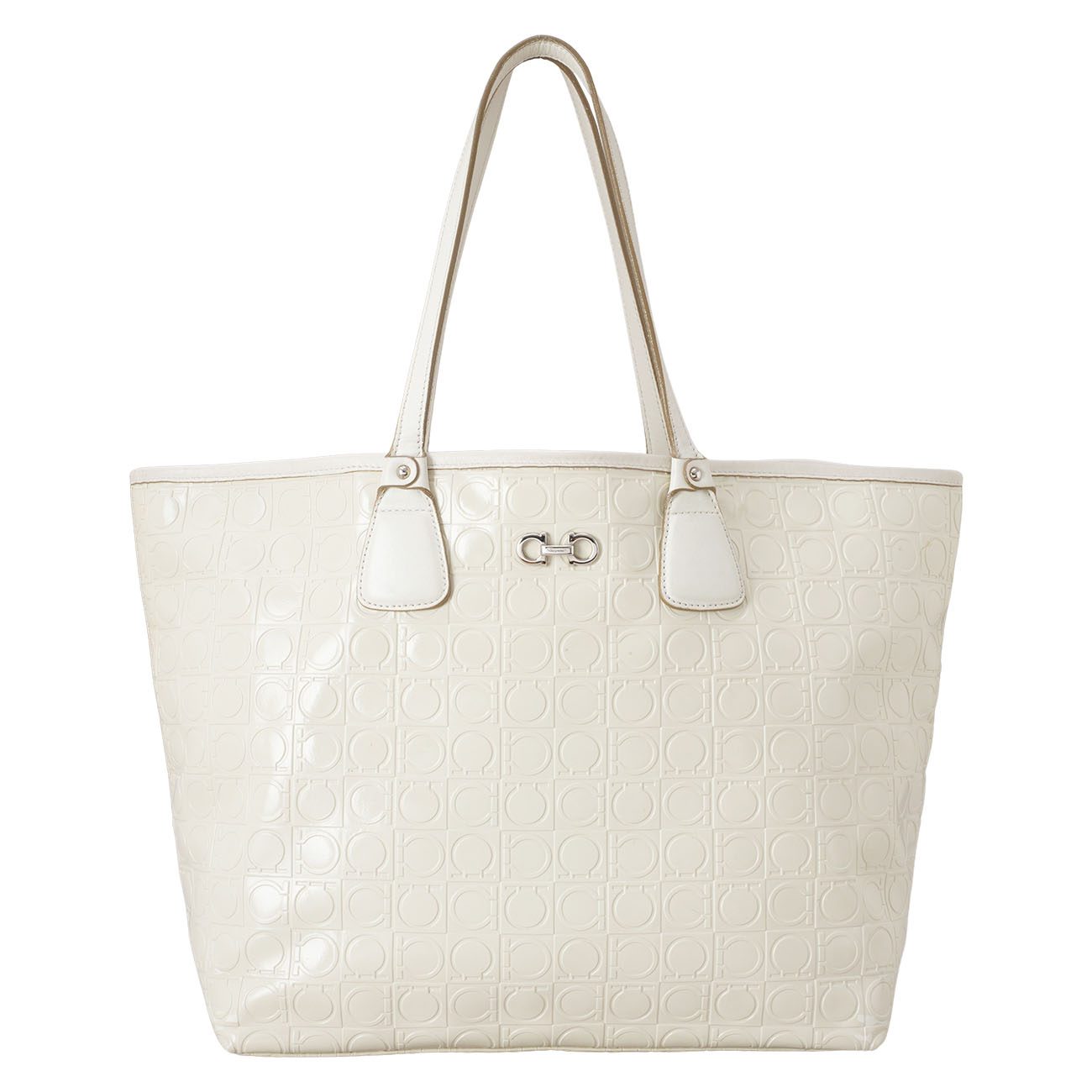 FERRAGAMO(USED)페레가모 간치니 쇼퍼백