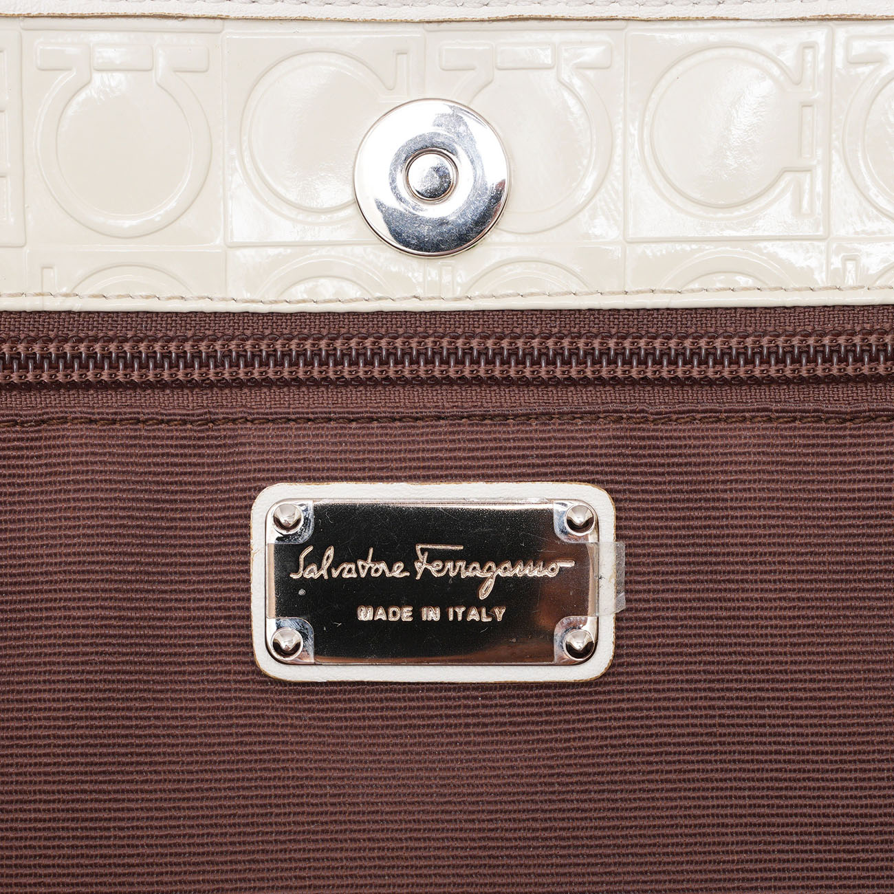 FERRAGAMO(USED)페레가모 간치니 쇼퍼백