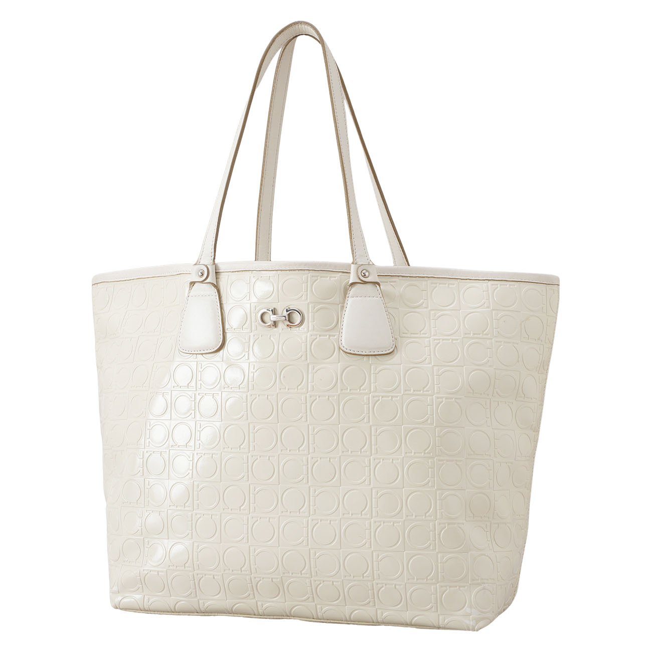 FERRAGAMO(USED)페레가모 간치니 쇼퍼백