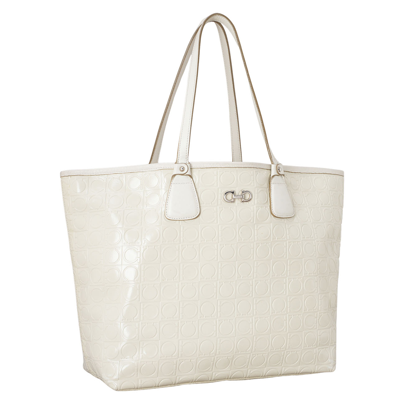 FERRAGAMO(USED)페레가모 간치니 쇼퍼백