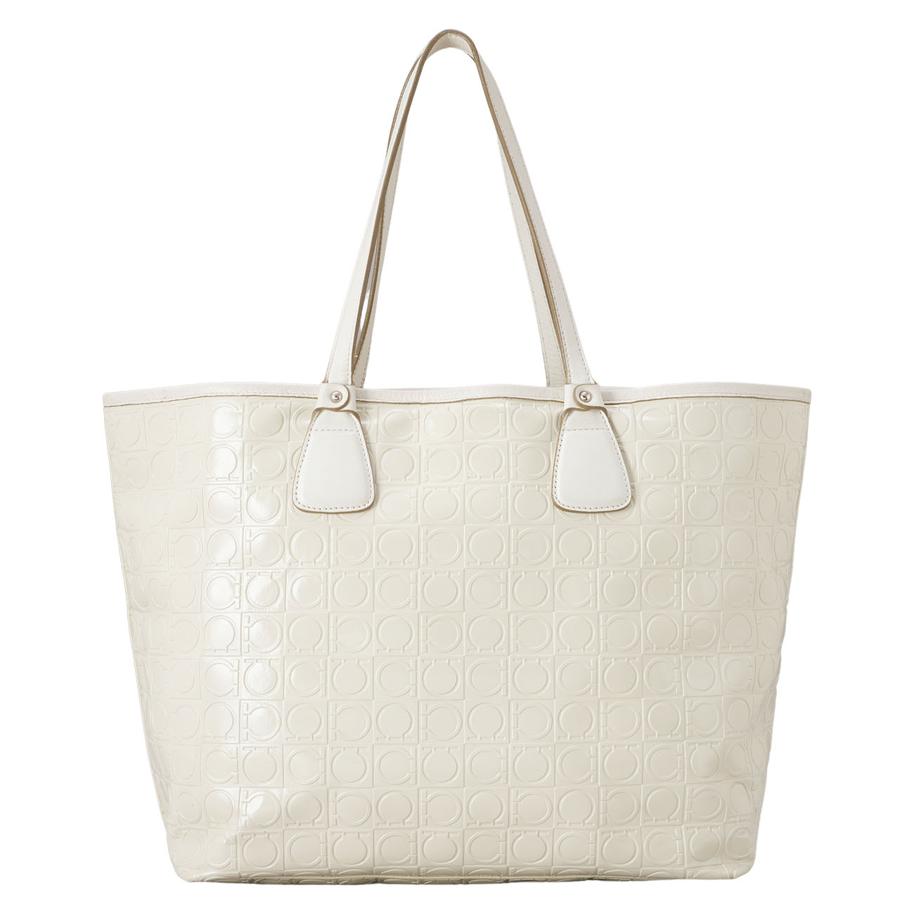 FERRAGAMO(USED)페레가모 간치니 쇼퍼백