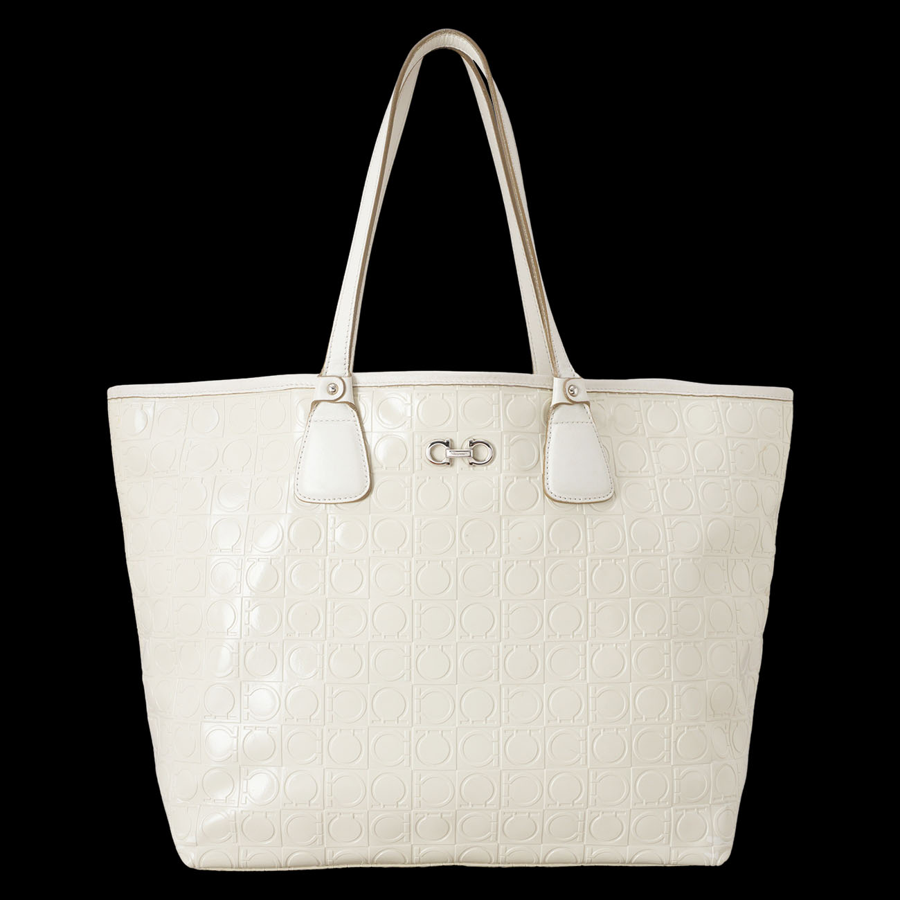 FERRAGAMO(USED)페레가모 간치니 쇼퍼백