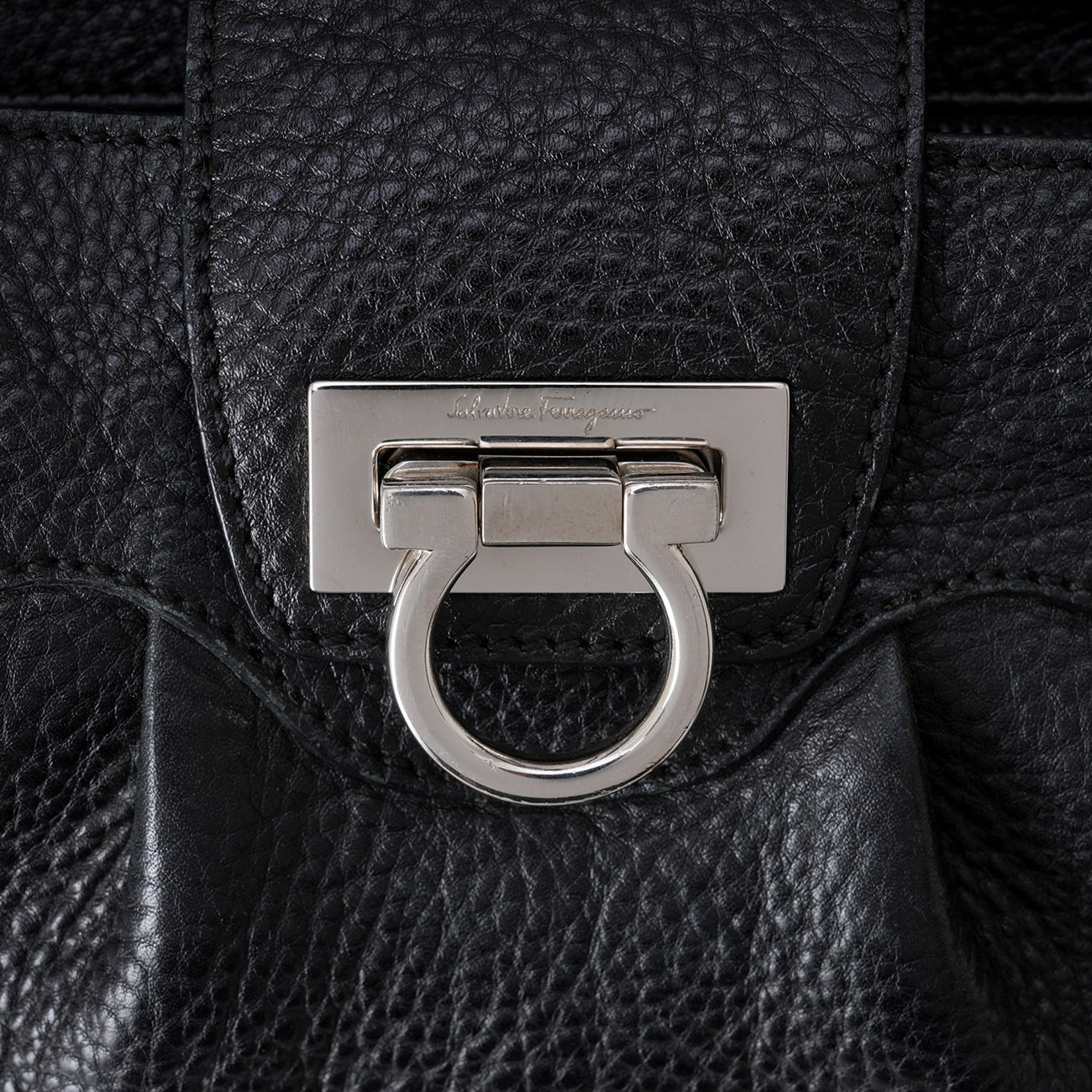 FERRAGAMO(USED)페레가모 간치티 토트백