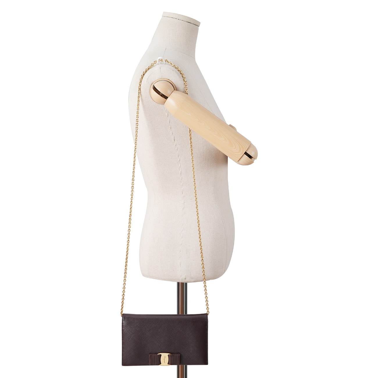 FERRAGAMO(USED)페레가모 바라 리본 woc