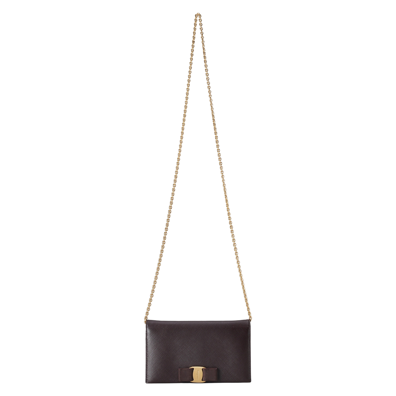 FERRAGAMO(USED)페레가모 바라 리본 woc