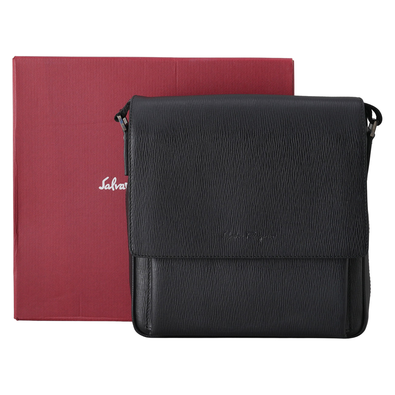 FERRAGAMO(USED)페레가모 리바이벌 메신저백
