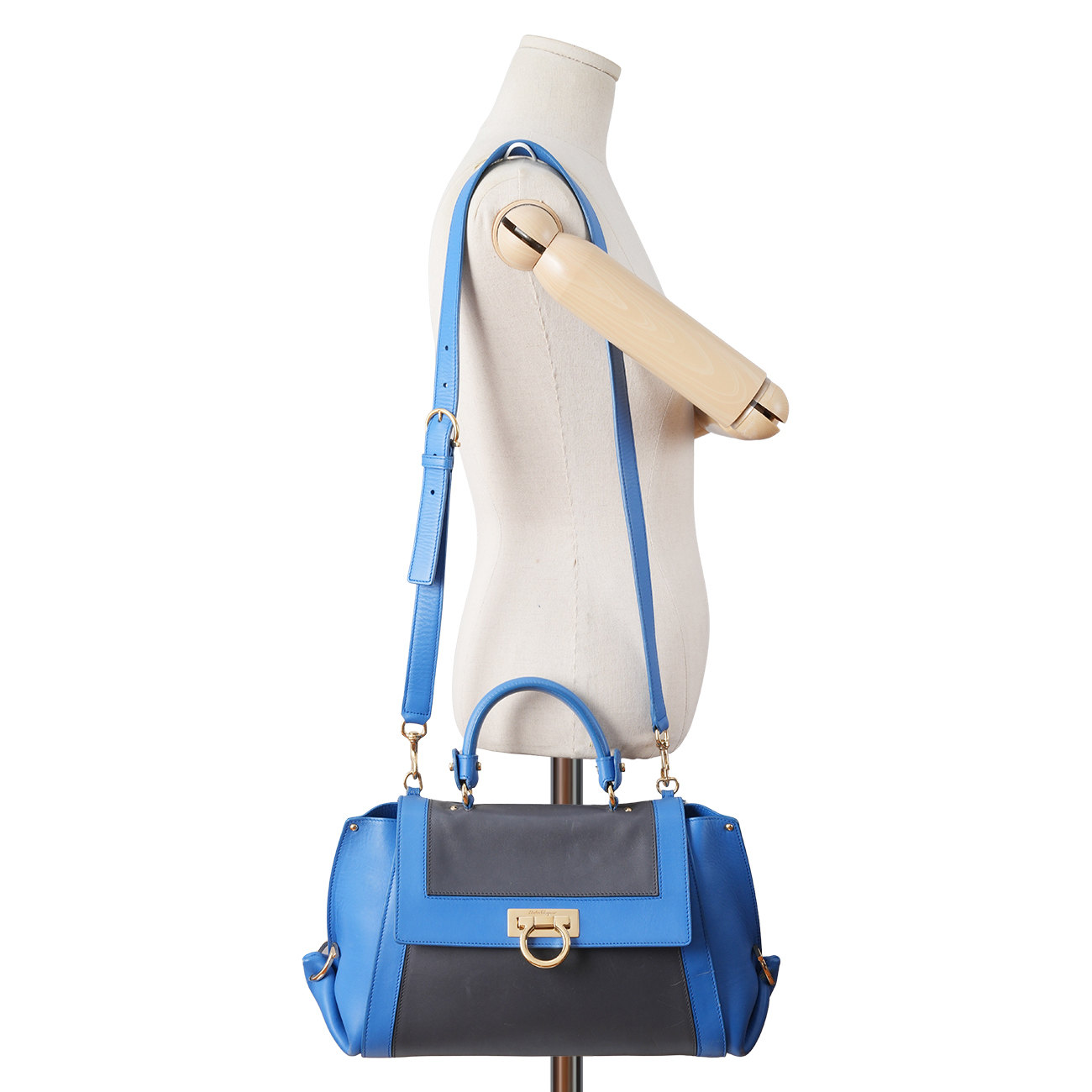 FERRAGAMO(USED)페레가모 간치니 토트백