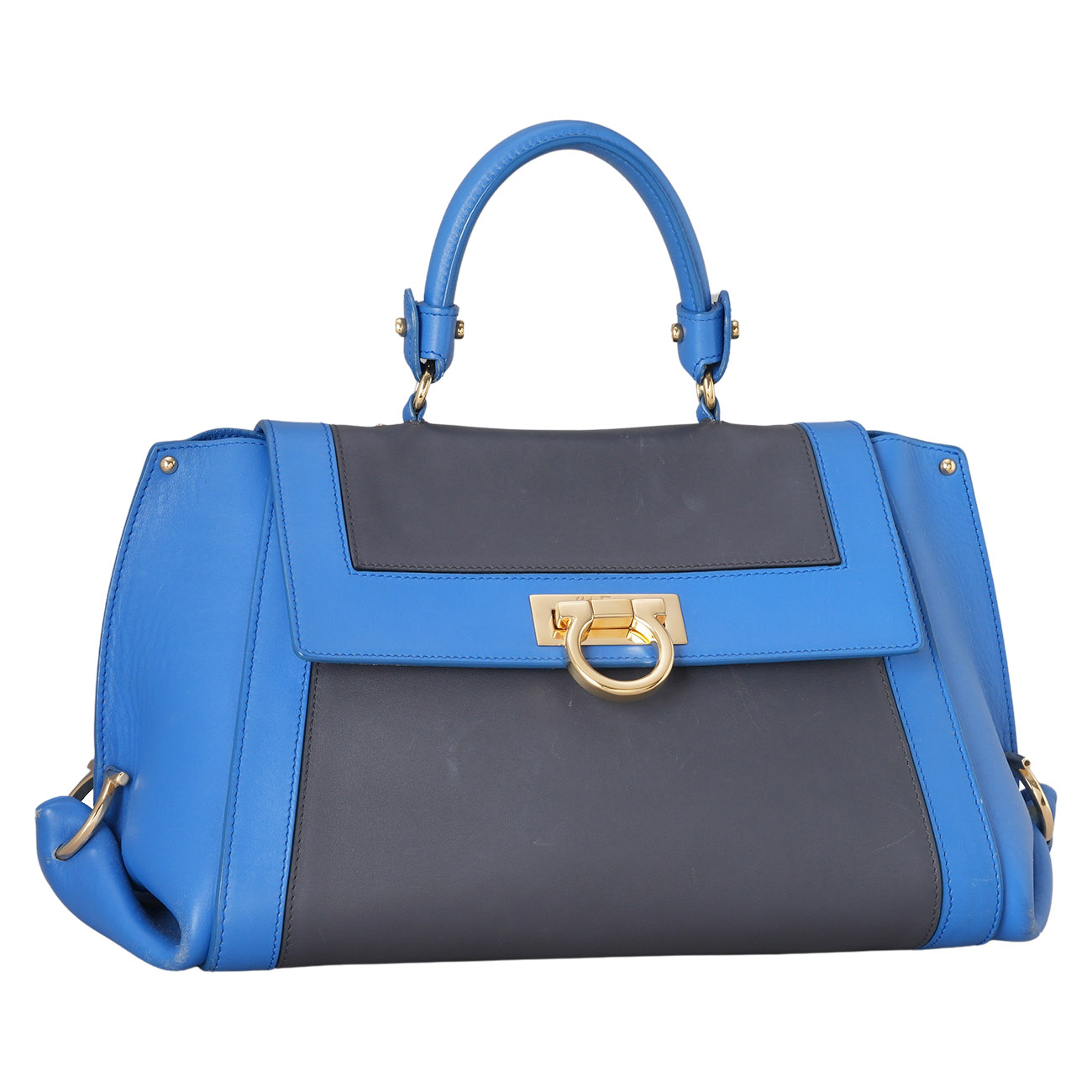 FERRAGAMO(USED)페레가모 간치니 토트백