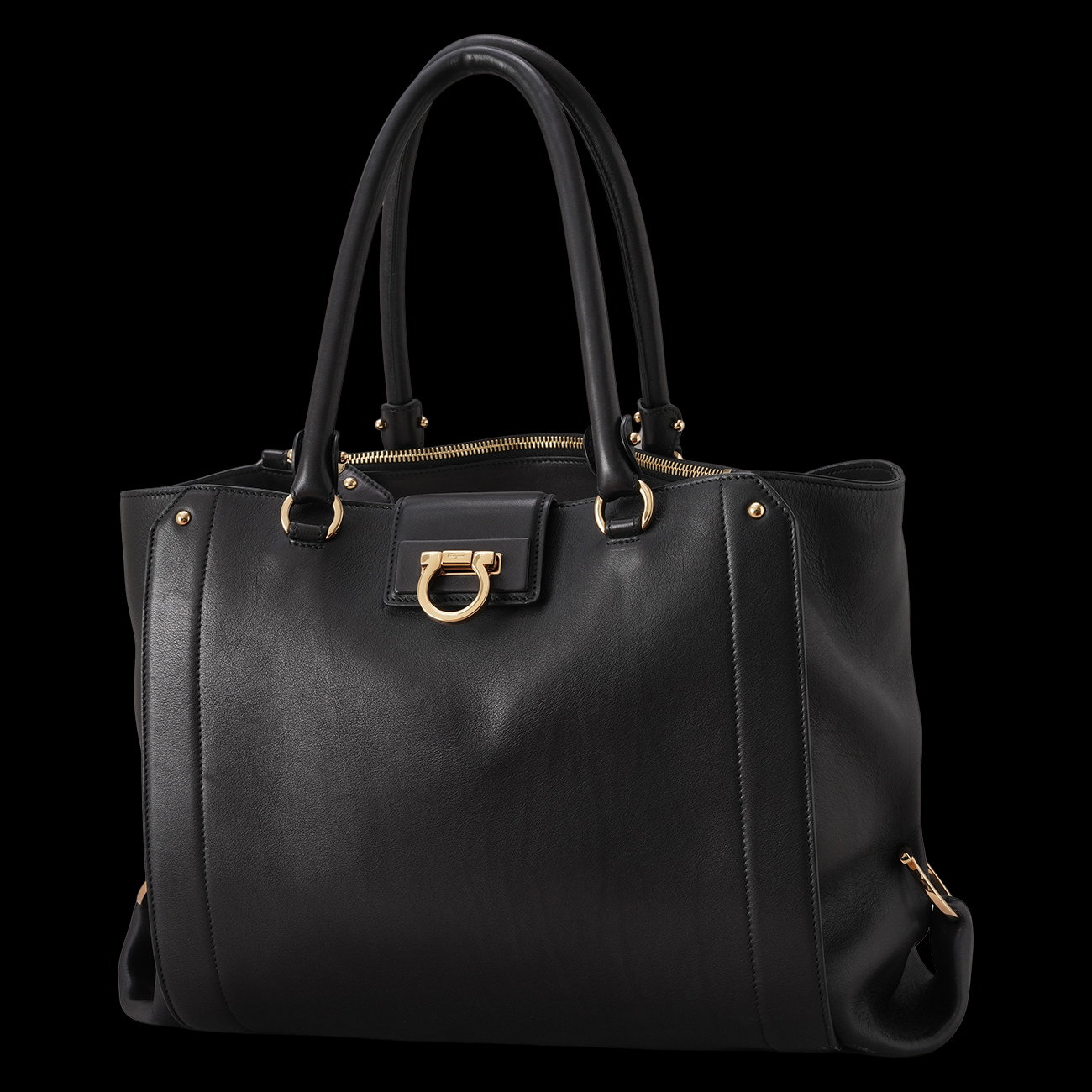 FERRAGAMO(USED)페레가모 간치니 토트백