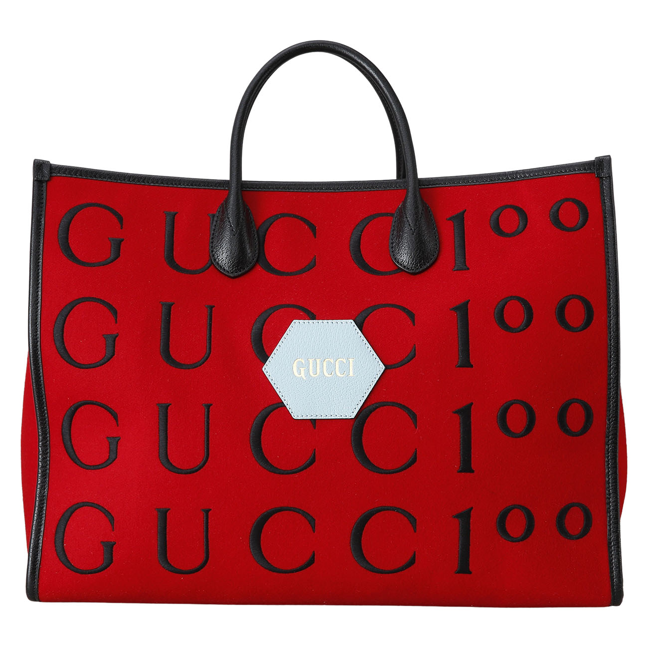 GUCCI(USED)구찌 659980 시즌 로고 라지 토트백