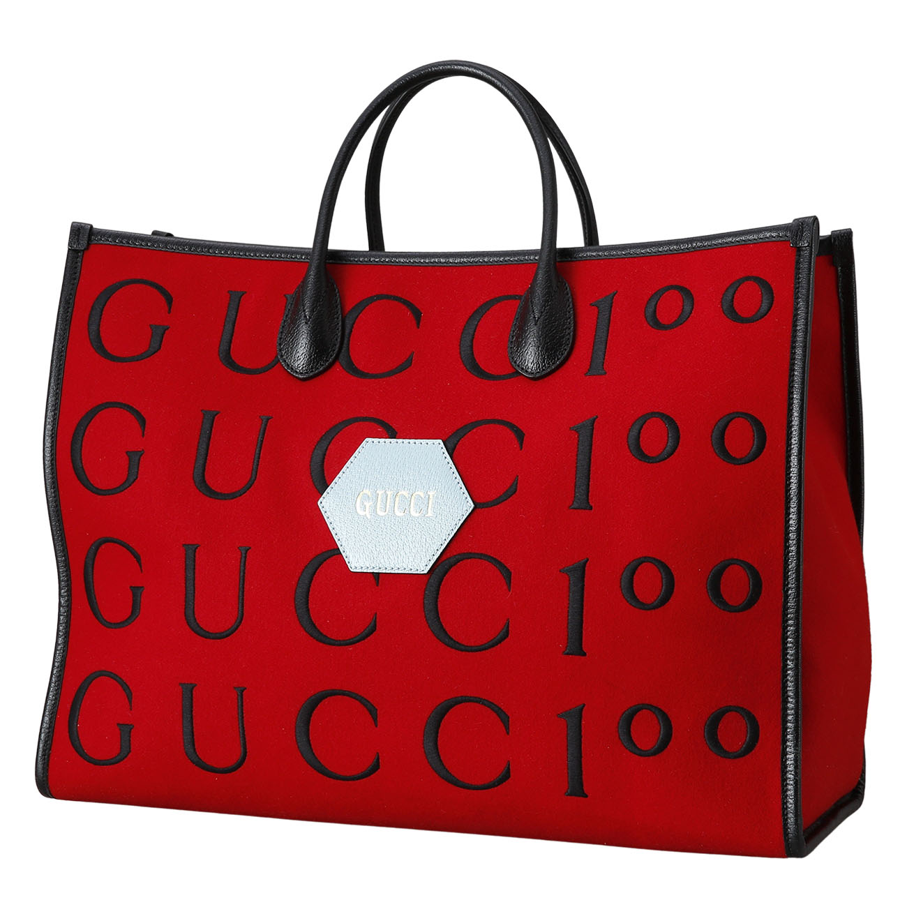 GUCCI(USED)구찌 659980 시즌 로고 라지 토트백