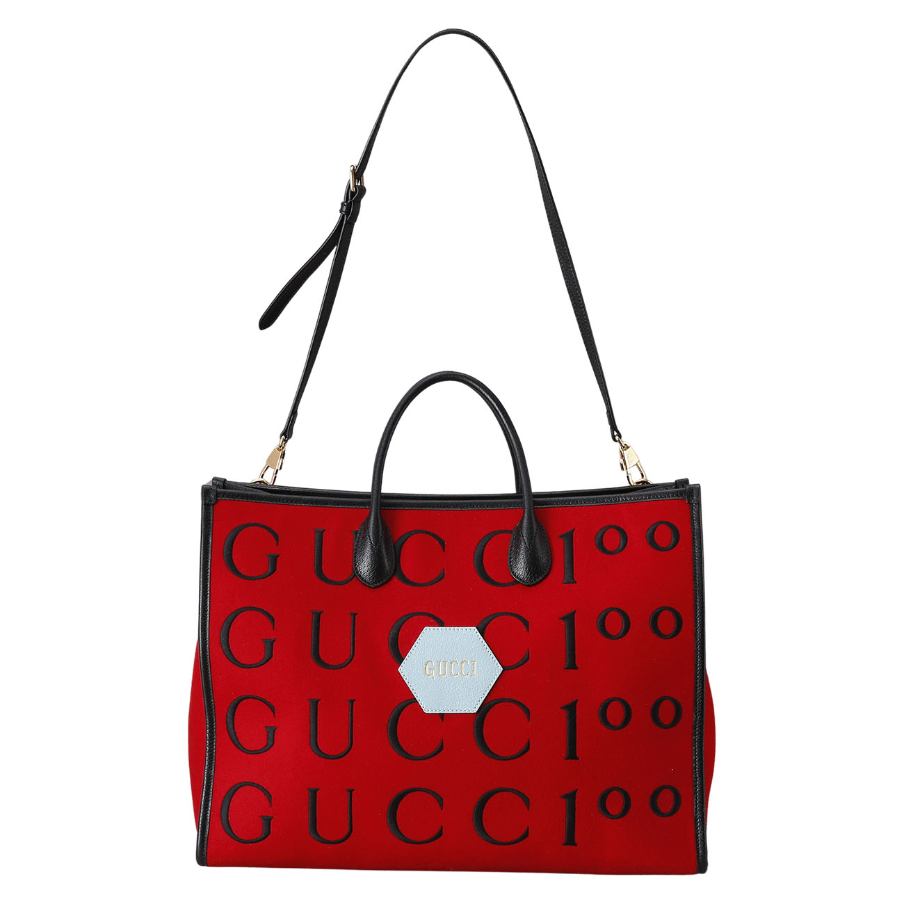 GUCCI(USED)구찌 659980 시즌 로고 라지 토트백