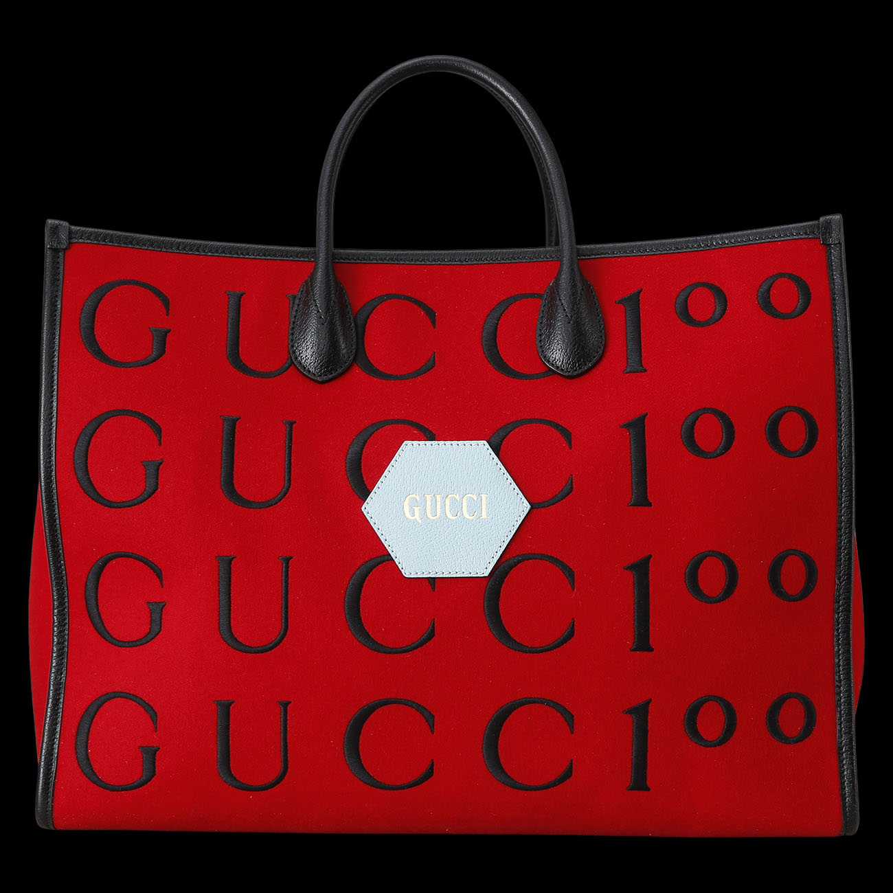 GUCCI(USED)구찌 659980 시즌 로고 라지 토트백
