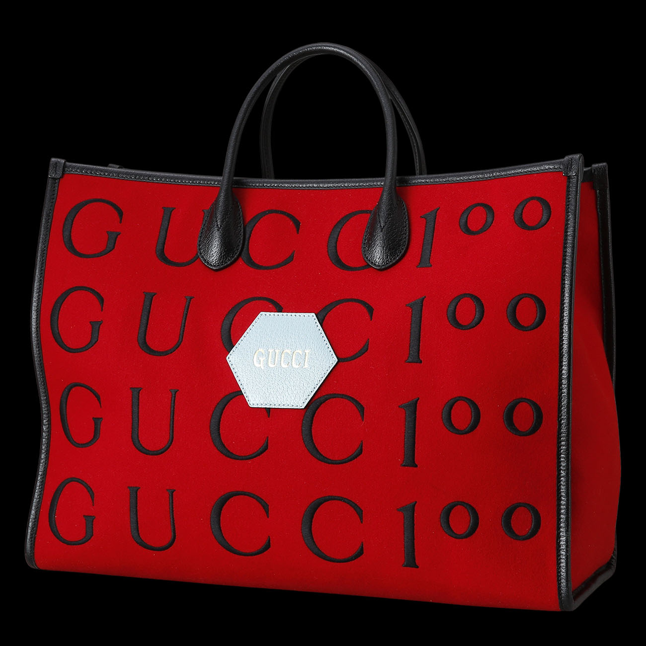 GUCCI(USED)구찌 659980 시즌 로고 라지 토트백