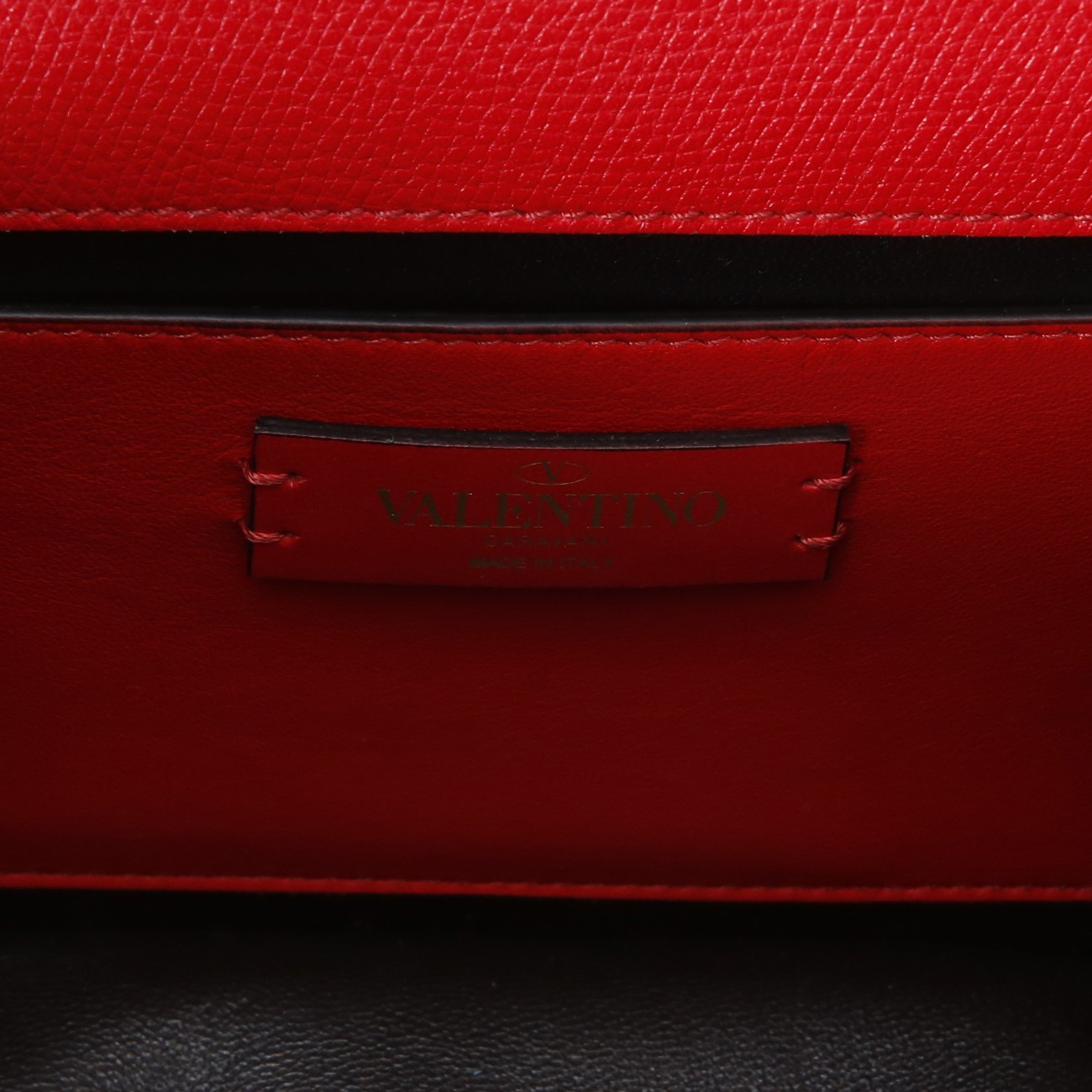 VALENTINO(USED)발렌티노 V로고 플랩 체인백