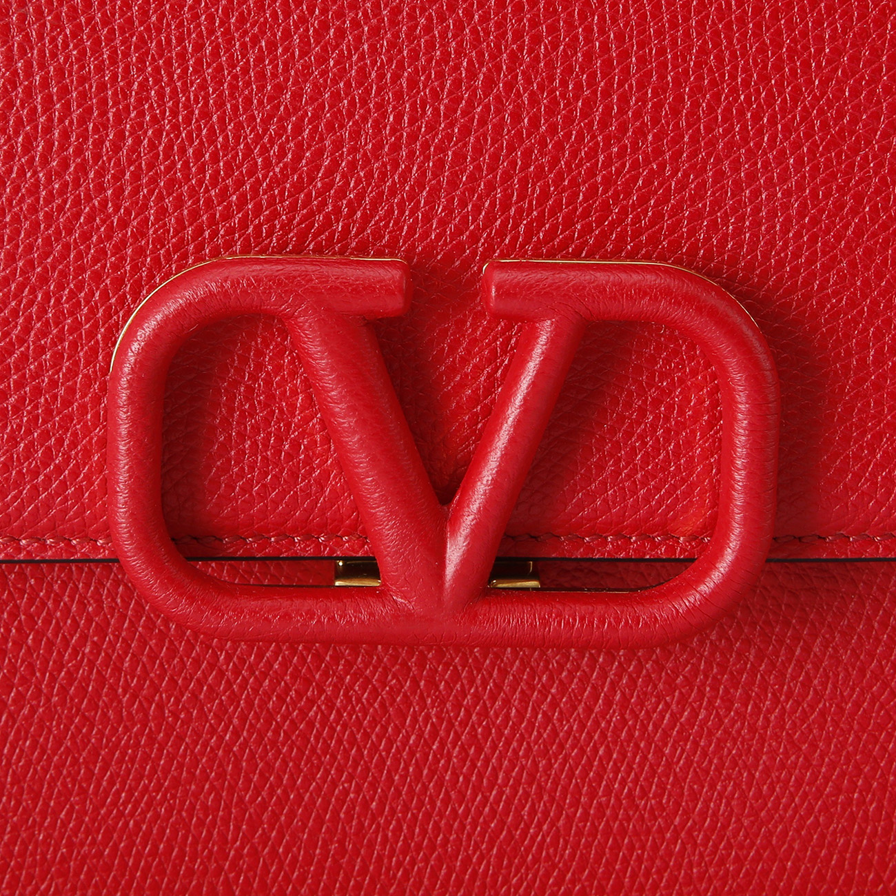 VALENTINO(USED)발렌티노 V로고 플랩 체인백