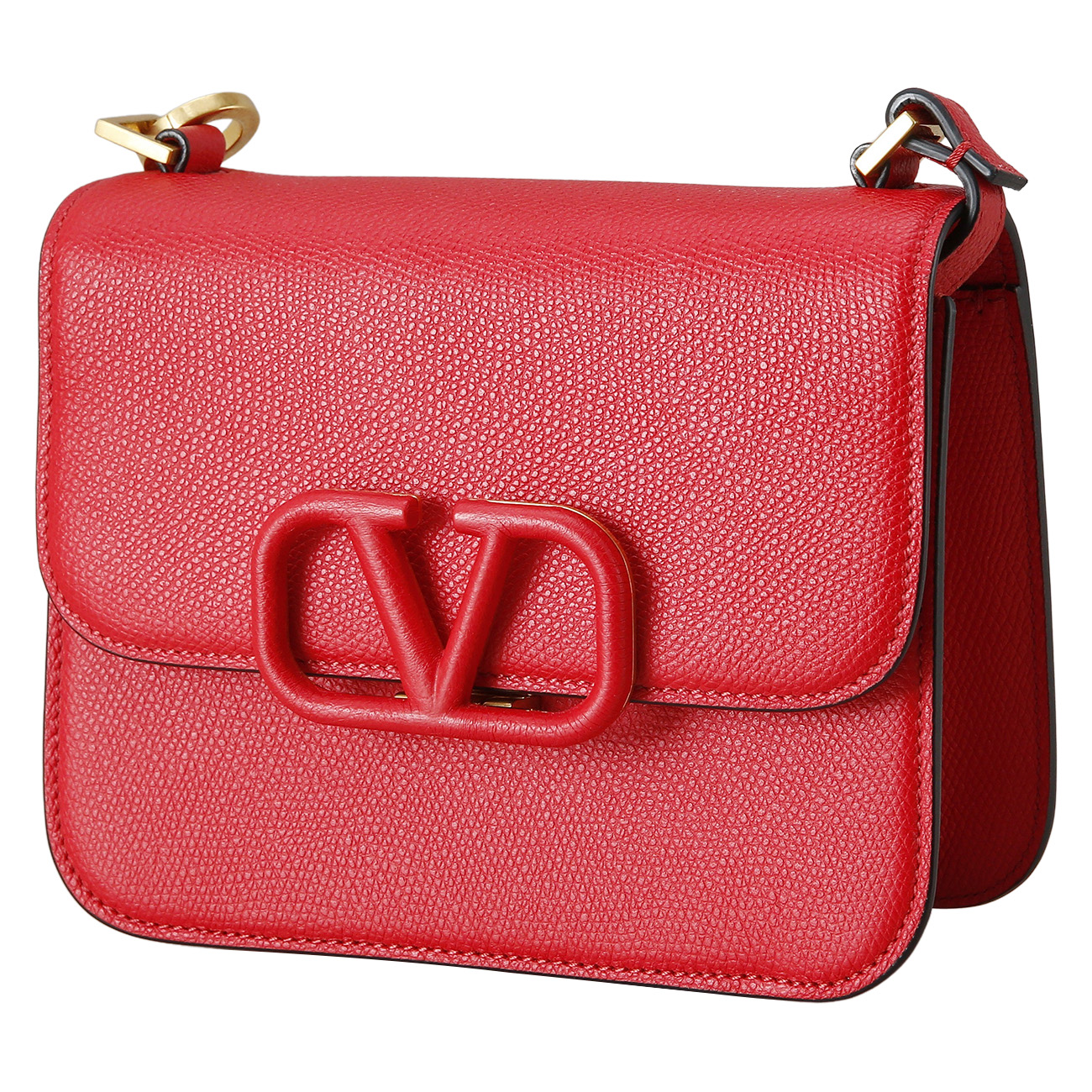VALENTINO(USED)발렌티노 V로고 플랩 체인백
