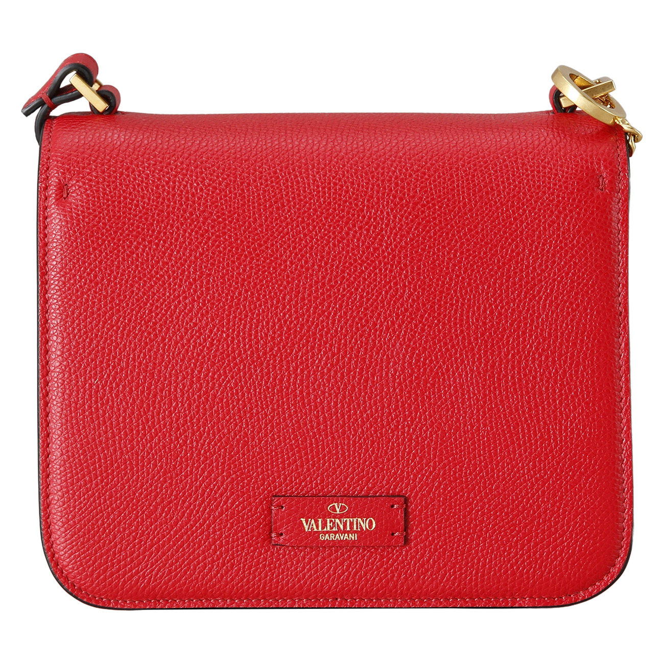 VALENTINO(USED)발렌티노 V로고 플랩 체인백