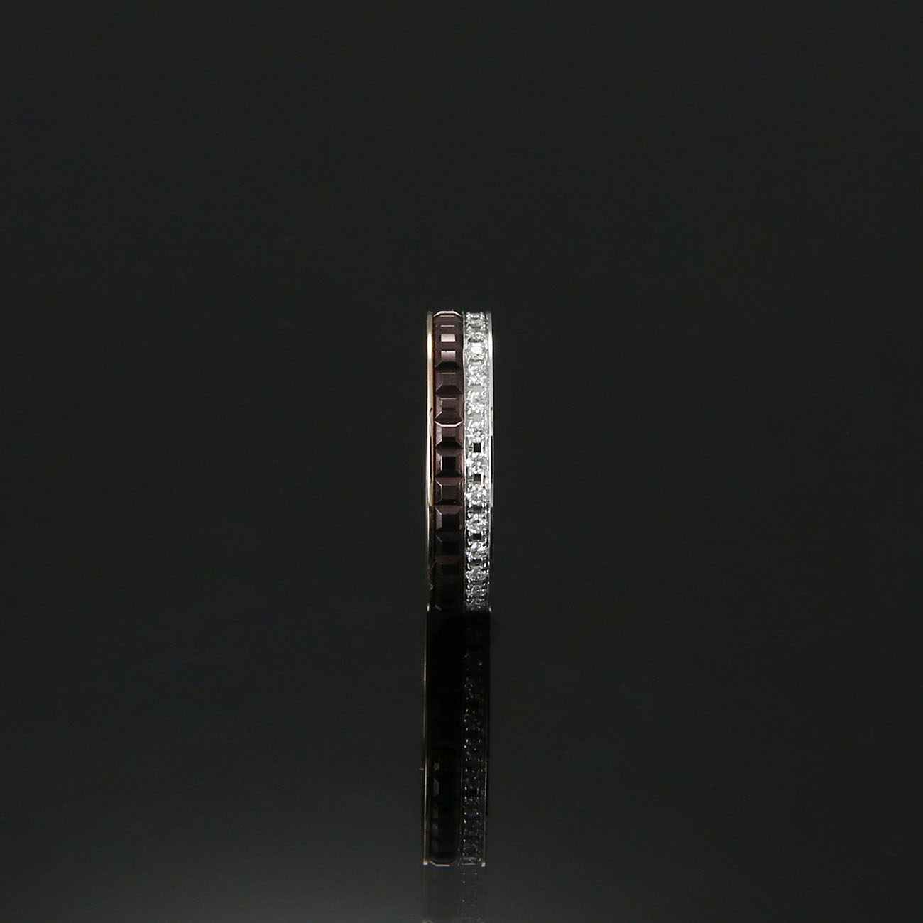 Boucheron(USED)부쉐론 콰트로 다이아 웨딩밴드#46