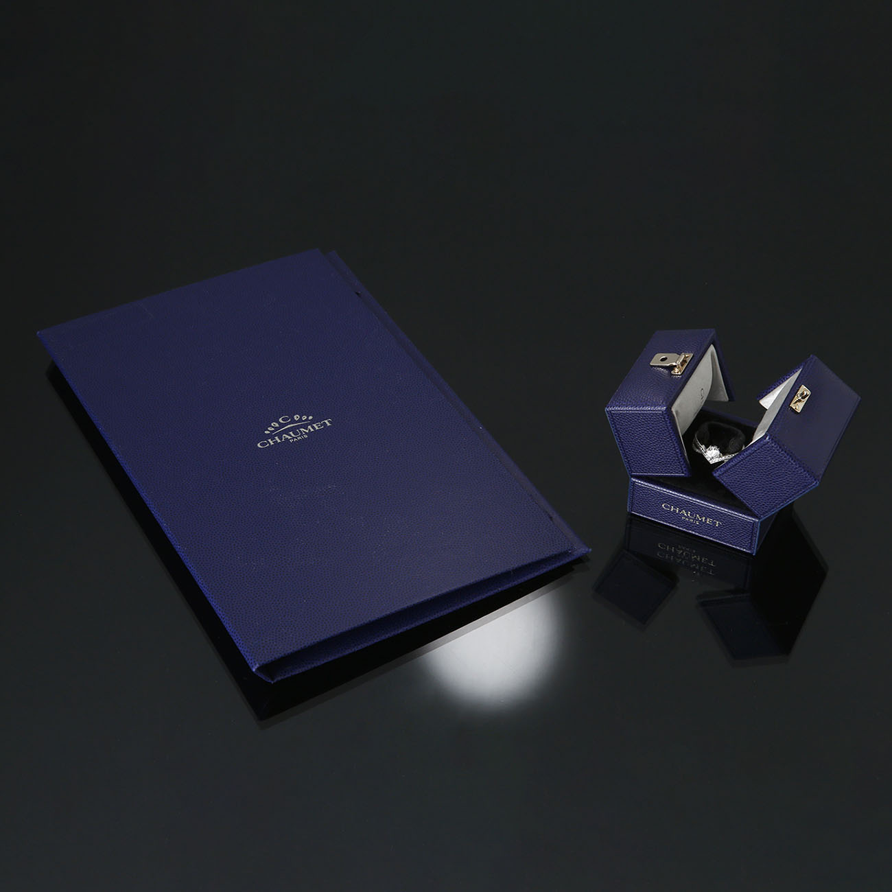 CHAUMET(USED)쇼메 조세핀 다이아 웨딩 링 #54