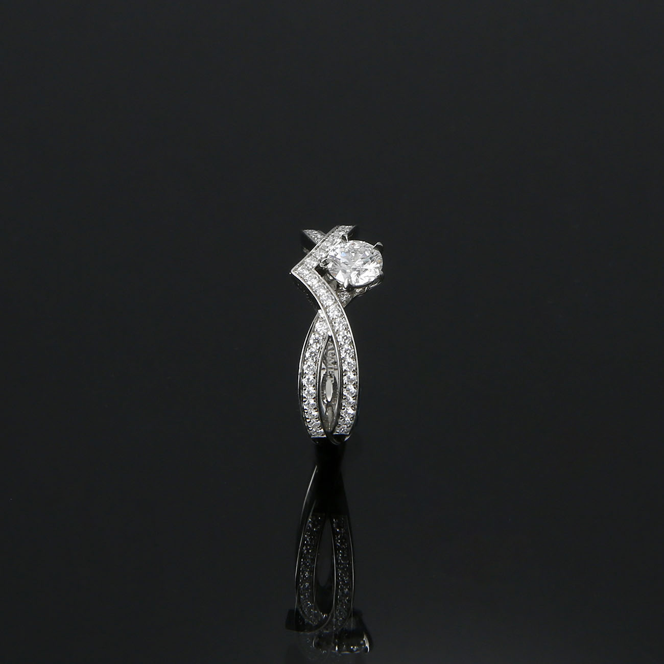 CHAUMET(USED)쇼메 조세핀 다이아 웨딩 링 #54