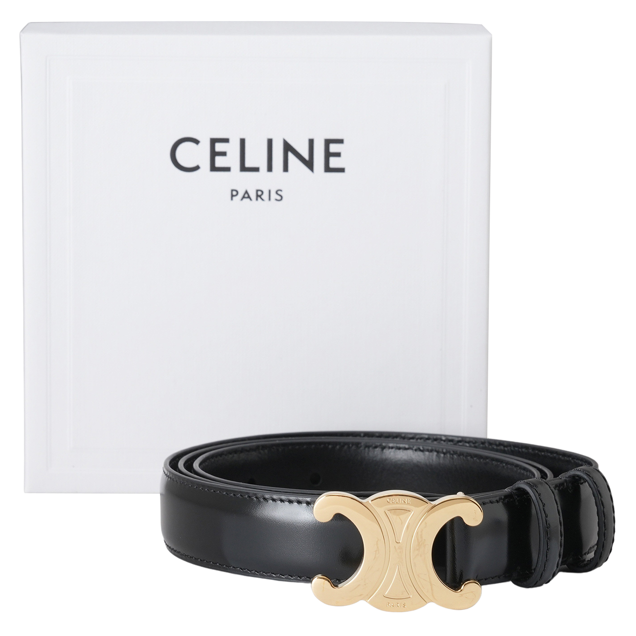 CELINE(USED)셀린느 트리옹프 벨트 25MM