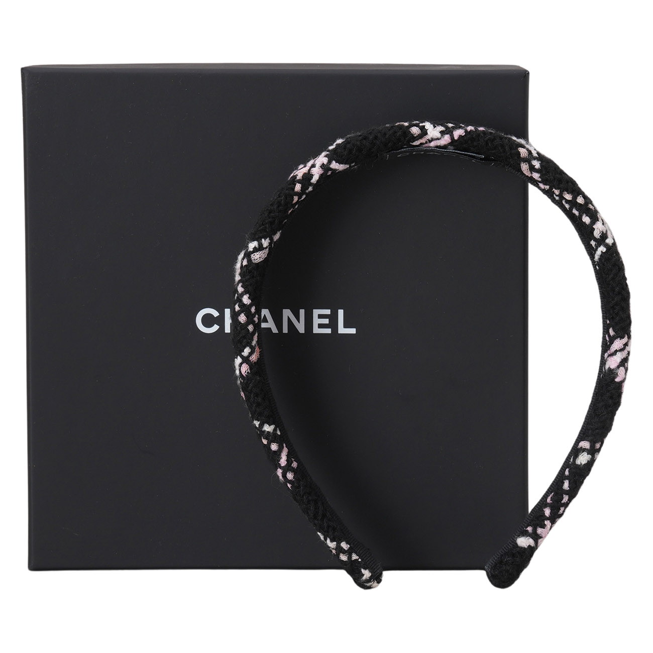 CHANEL(USED)샤넬 AAA021 트위드 헤어밴드