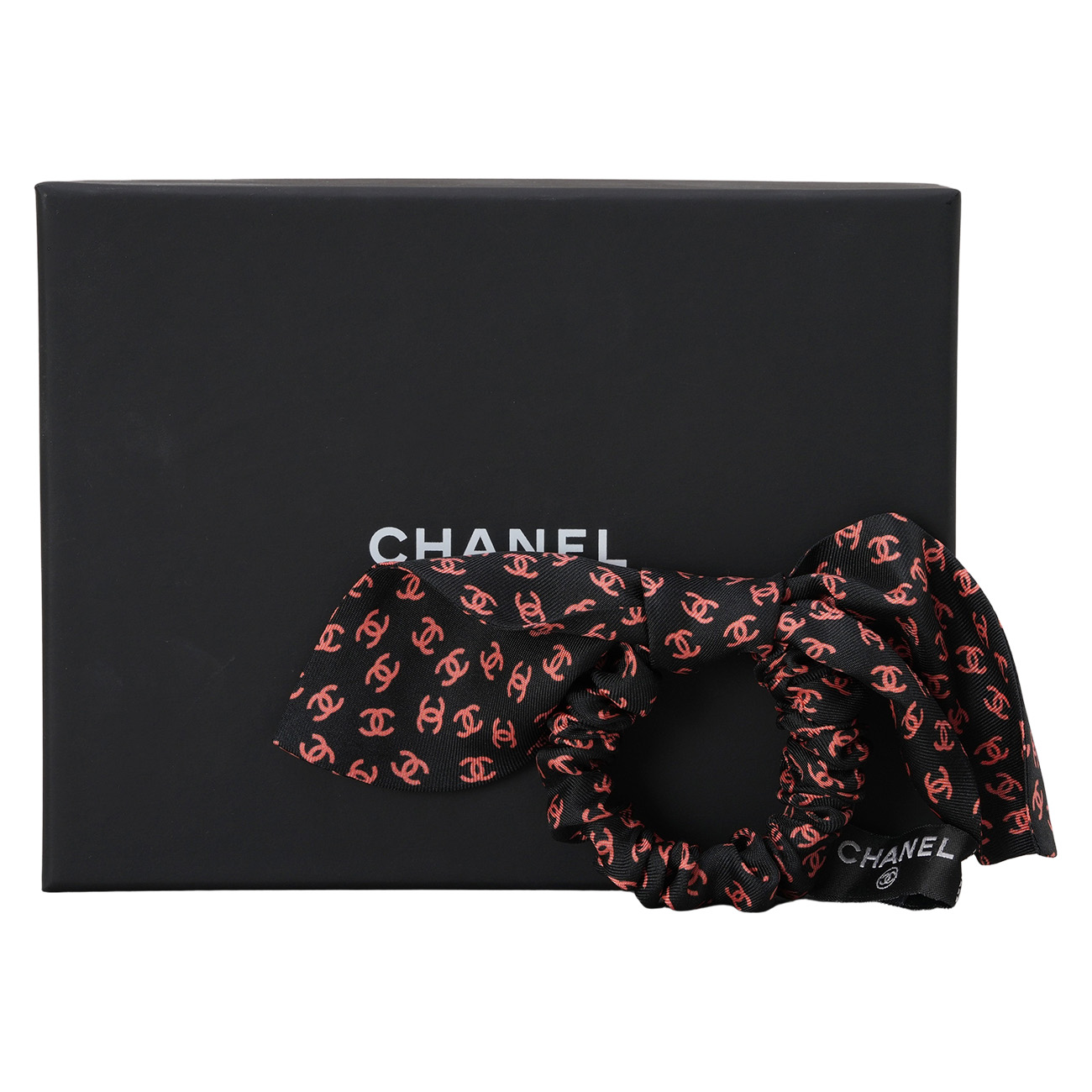 CHANEL(USED)샤넬 AA8925 CC로고 버니 헤어리본 슈슈