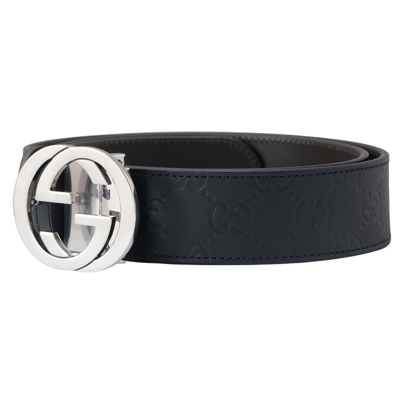 GUCCI(USED)구찌 473030 인터로킹 벨트 #95