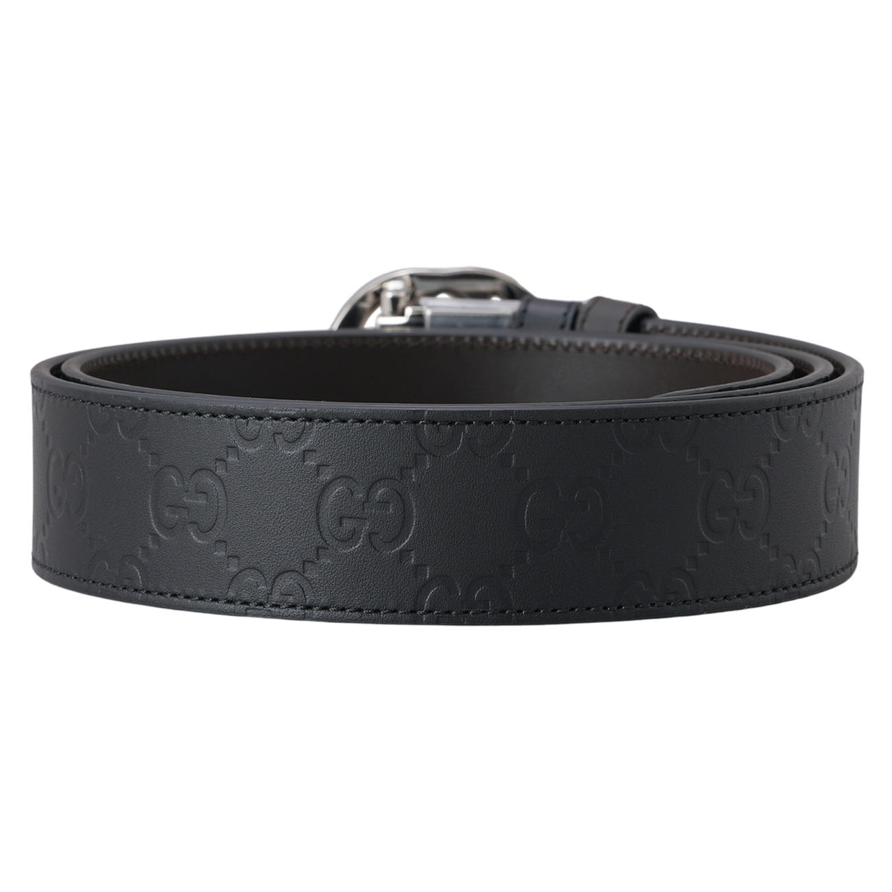 GUCCI(USED)구찌 473030 인터로킹 벨트 #95